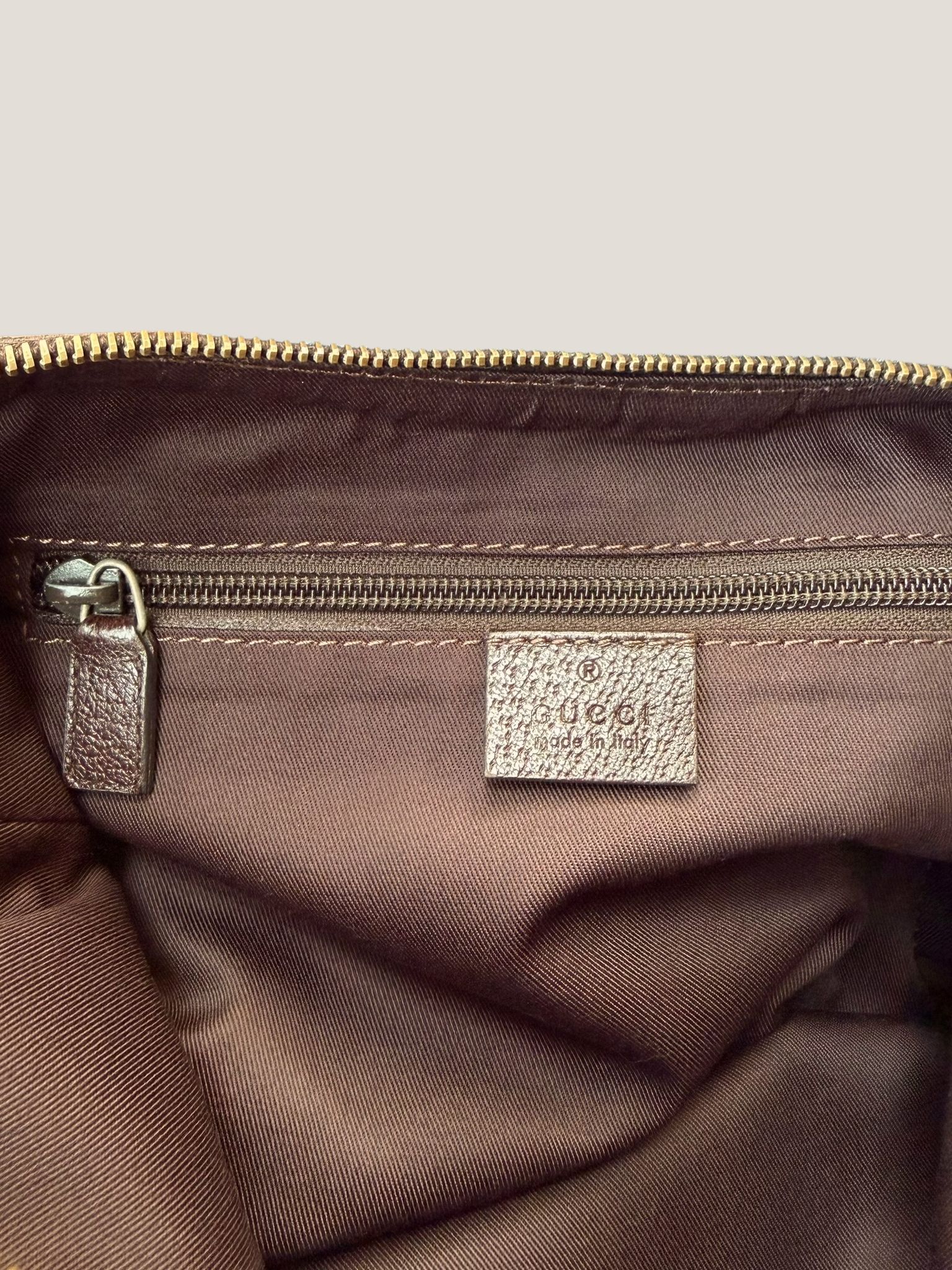 Gucci GG Canvas Half Moon Web