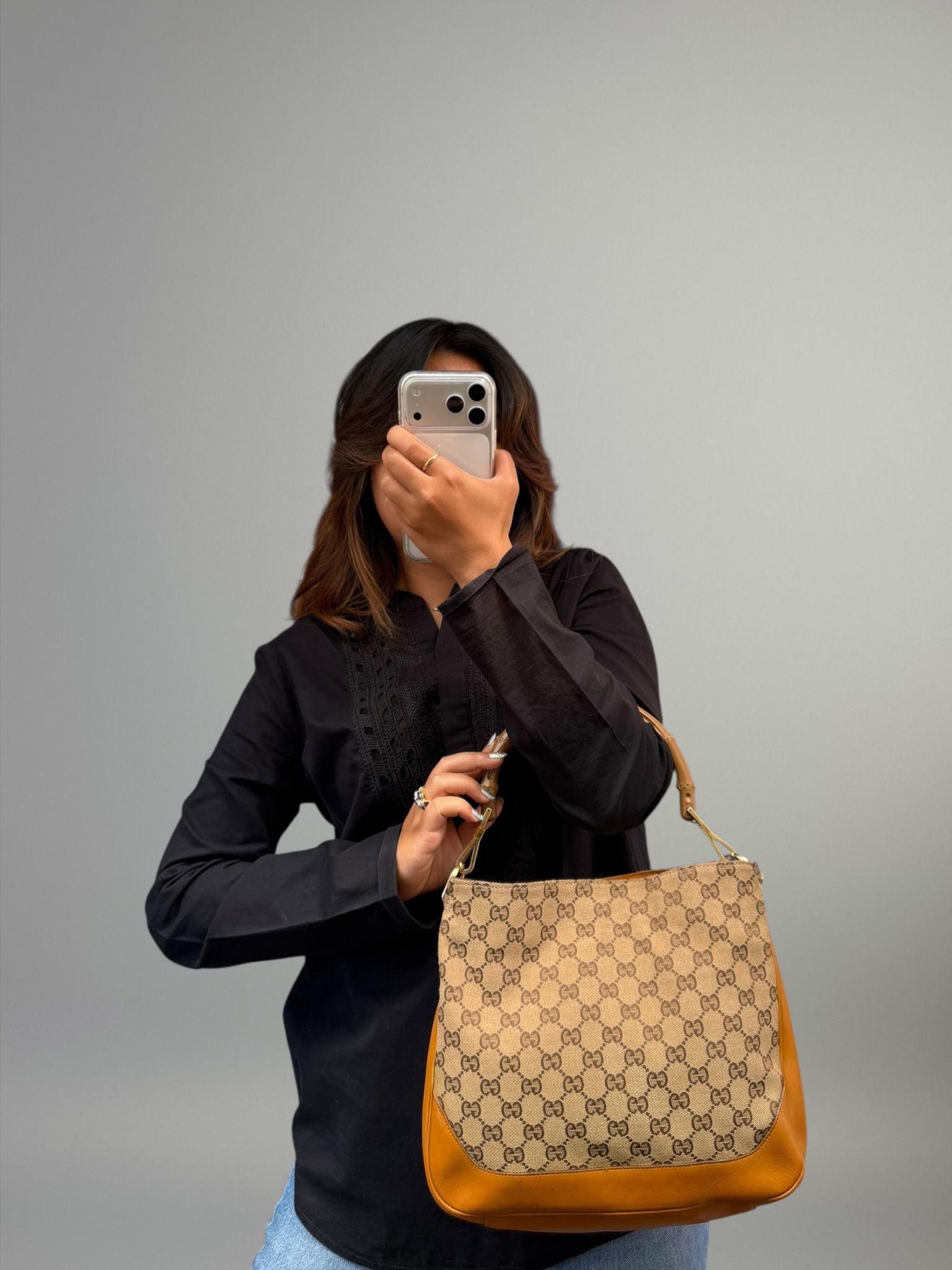 Gucci Bamboo GG Canvas