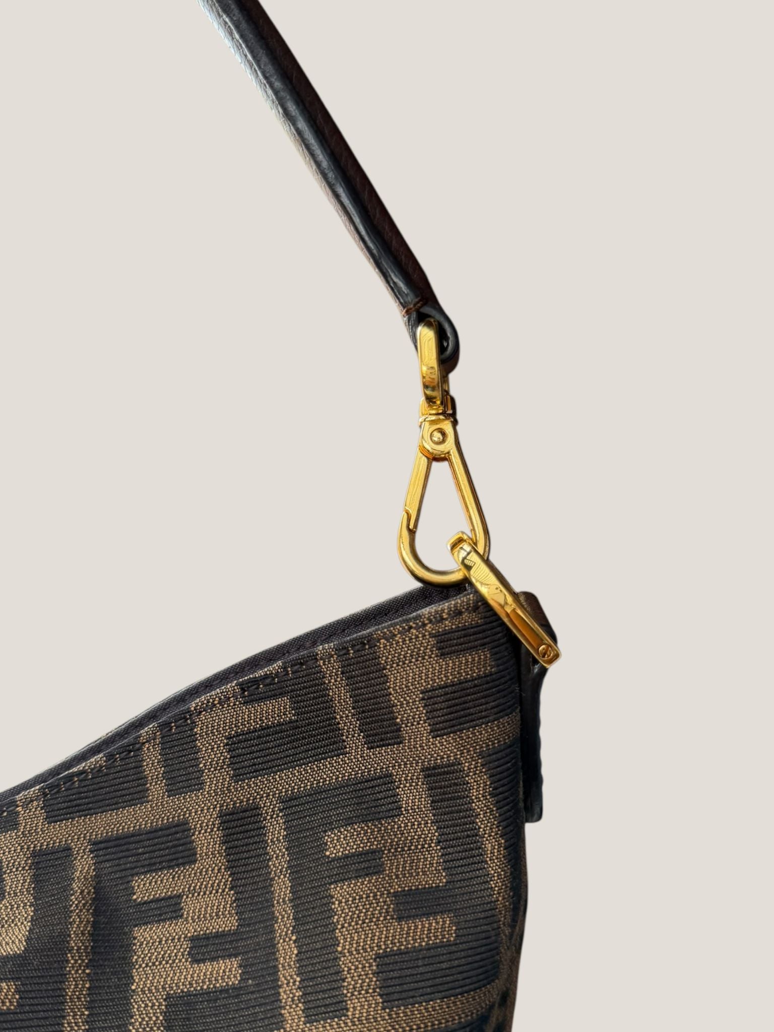 Fendi Tobacco Zucca Hobo