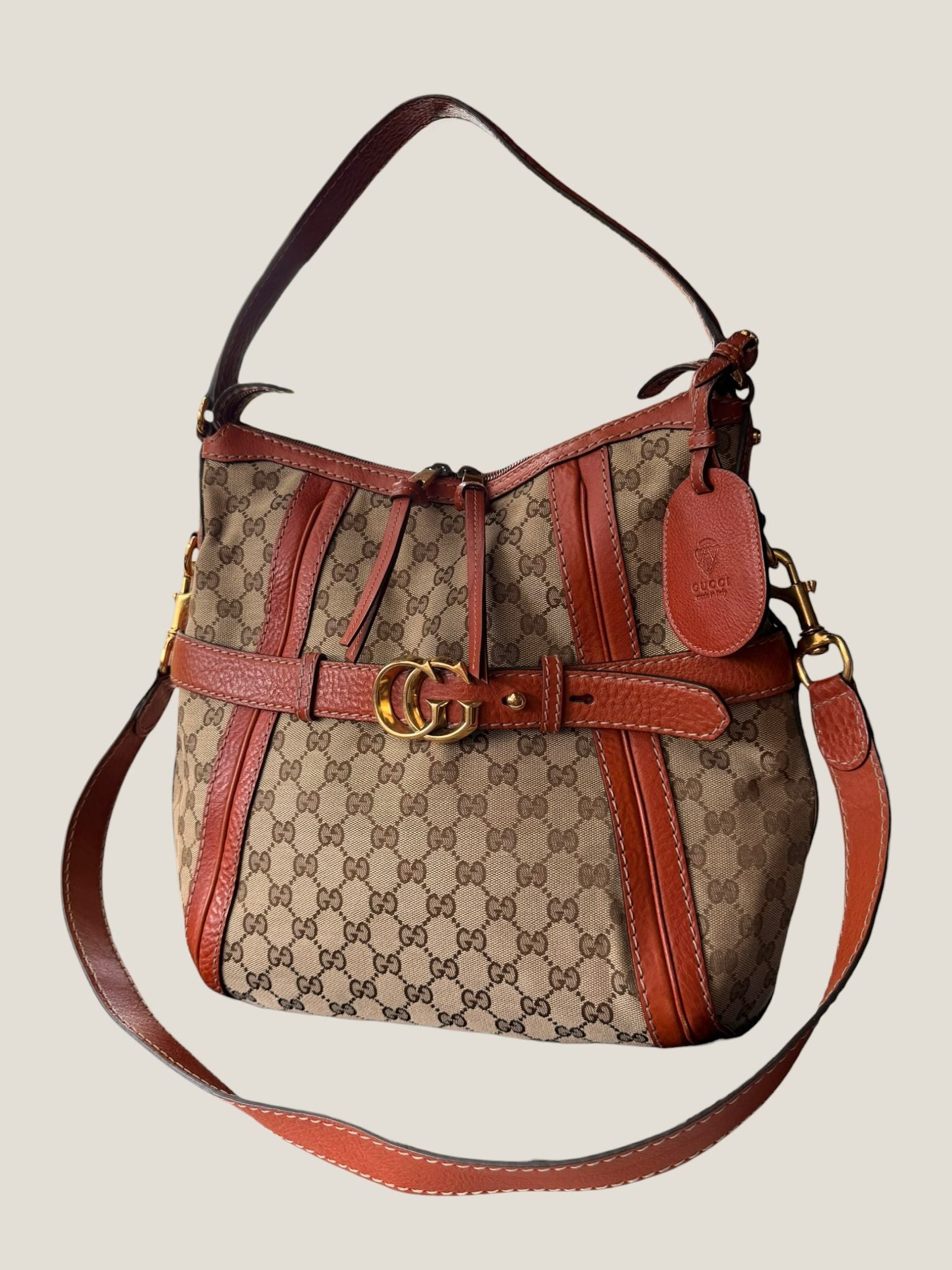 Gucci GG Canvas Hobo