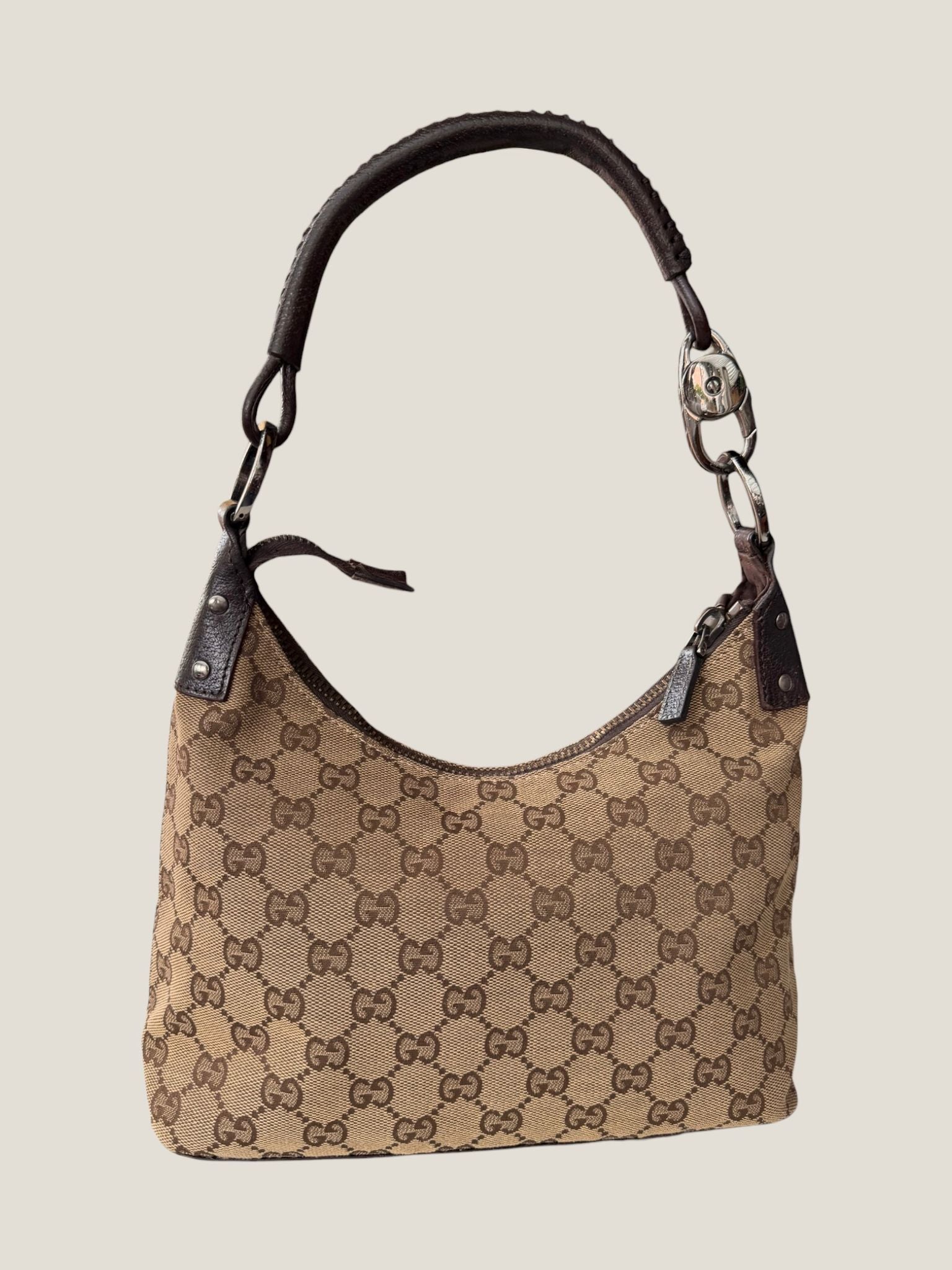 Gucci GG Canvas Hobo
