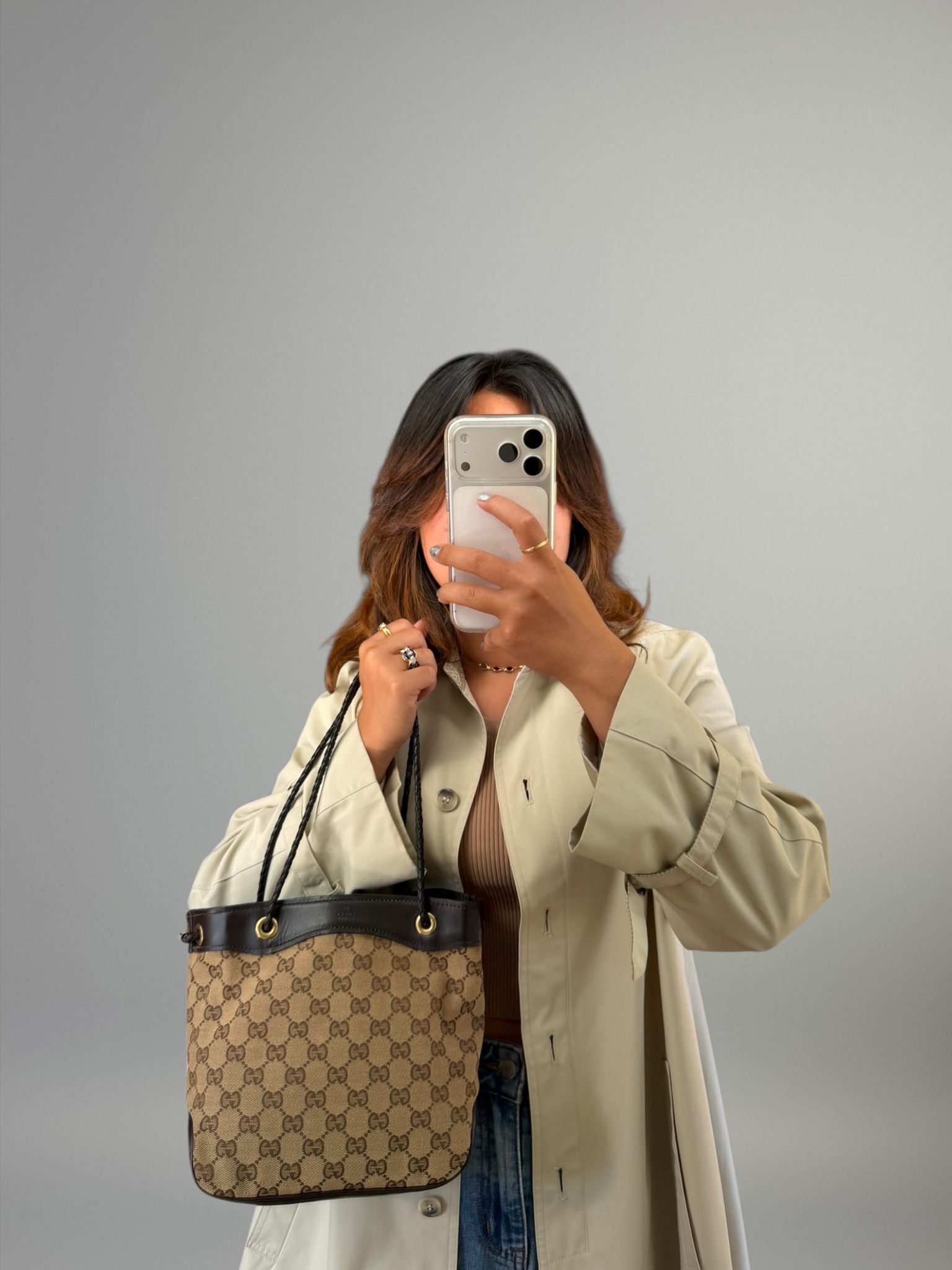 Gucci GG Canvas Mini Tote