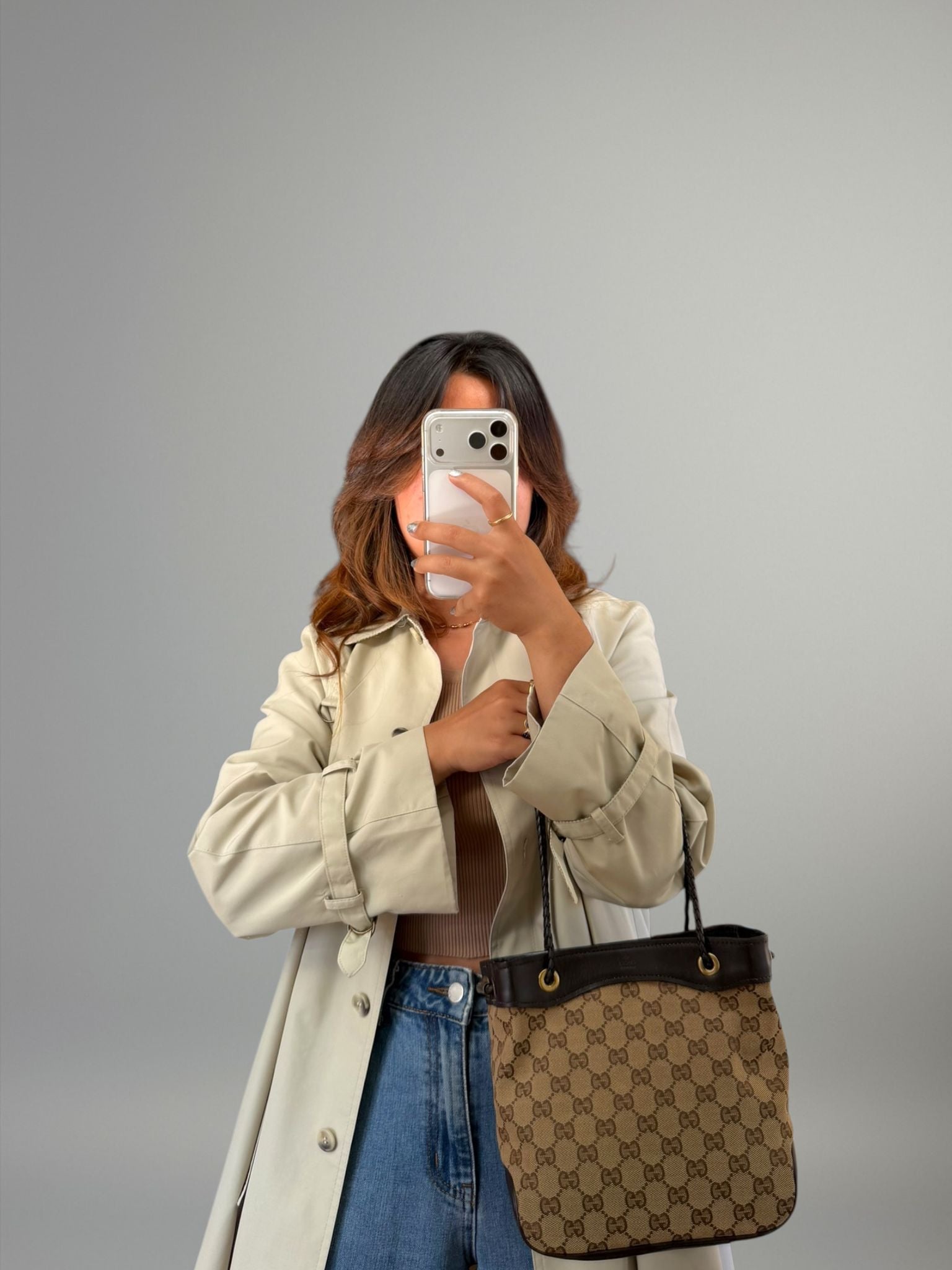 Gucci GG Canvas Mini Tote