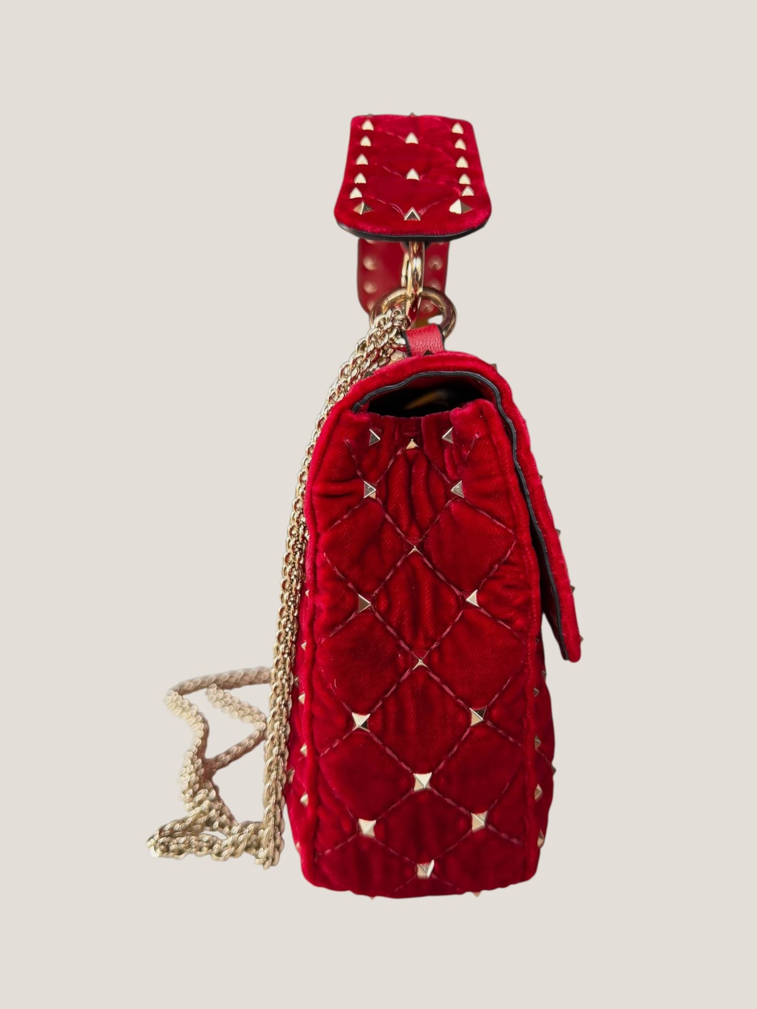Valentino Garavani Spike Velvet
