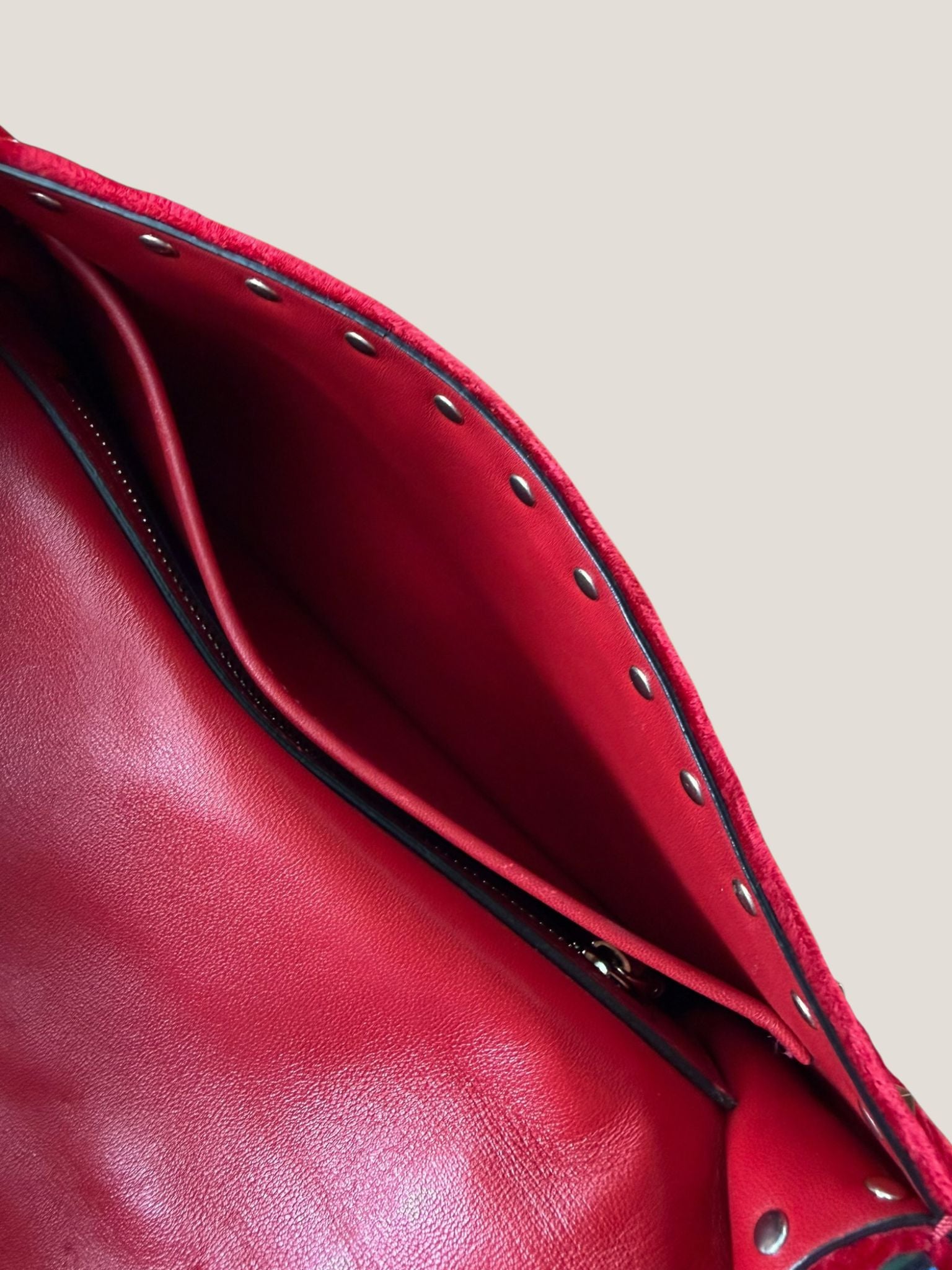 Valentino Garavani Spike Velvet