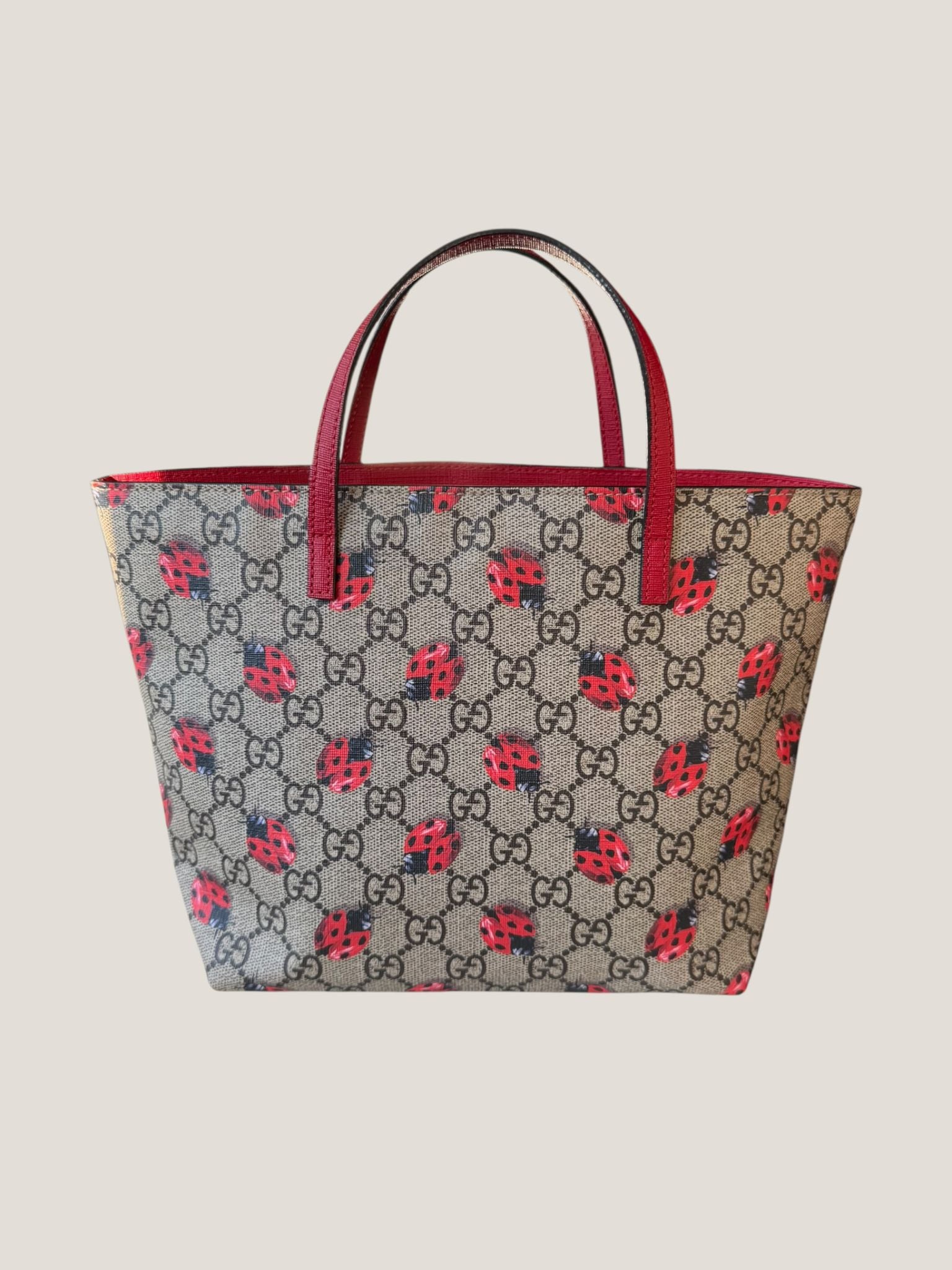 Gucci GG Supreme Ladybug Tote