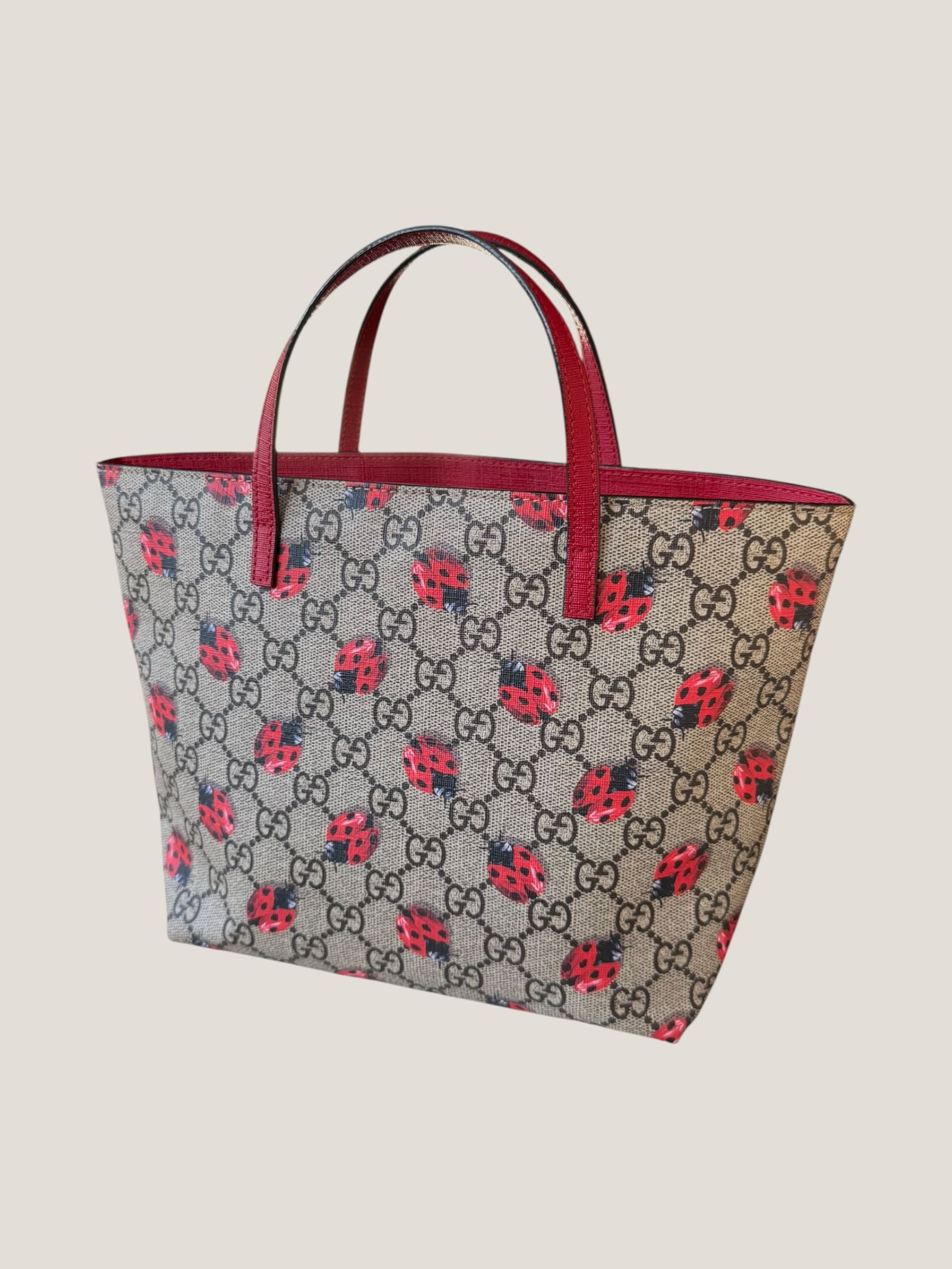 Gucci GG Supreme Ladybug Tote