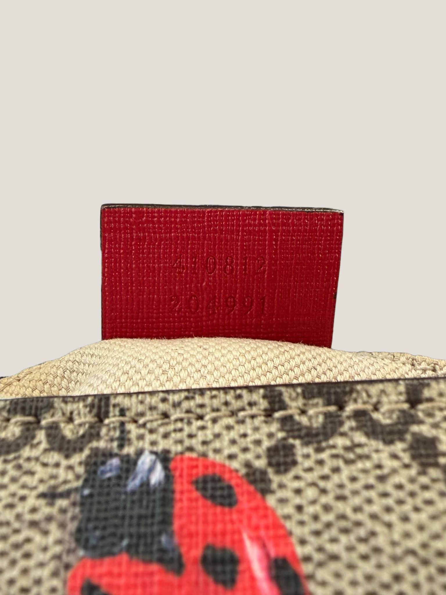 Gucci GG Supreme Ladybug Tote