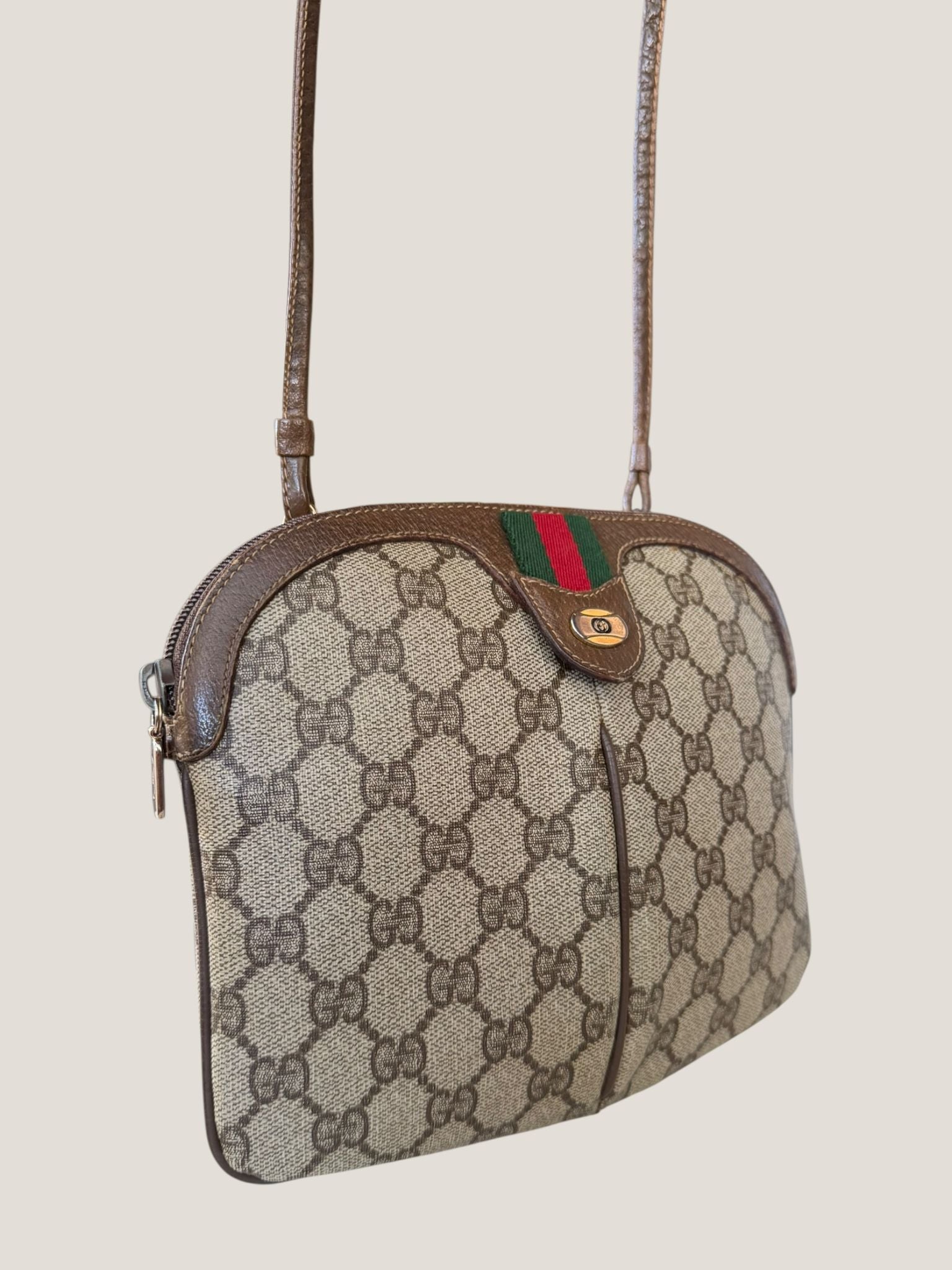 Gucci Web GG Supreme Crossbody