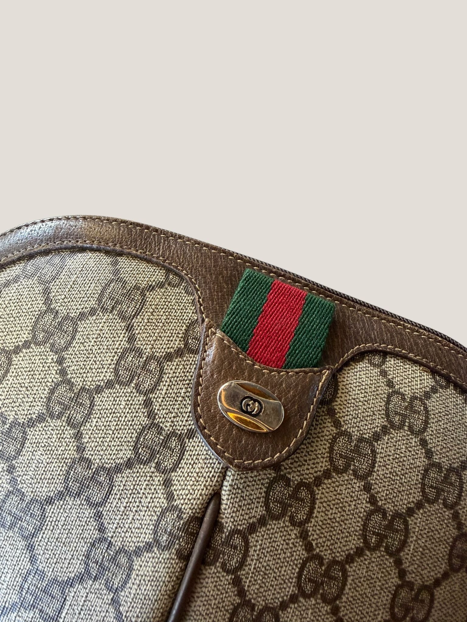 Gucci Web GG Supreme Crossbody