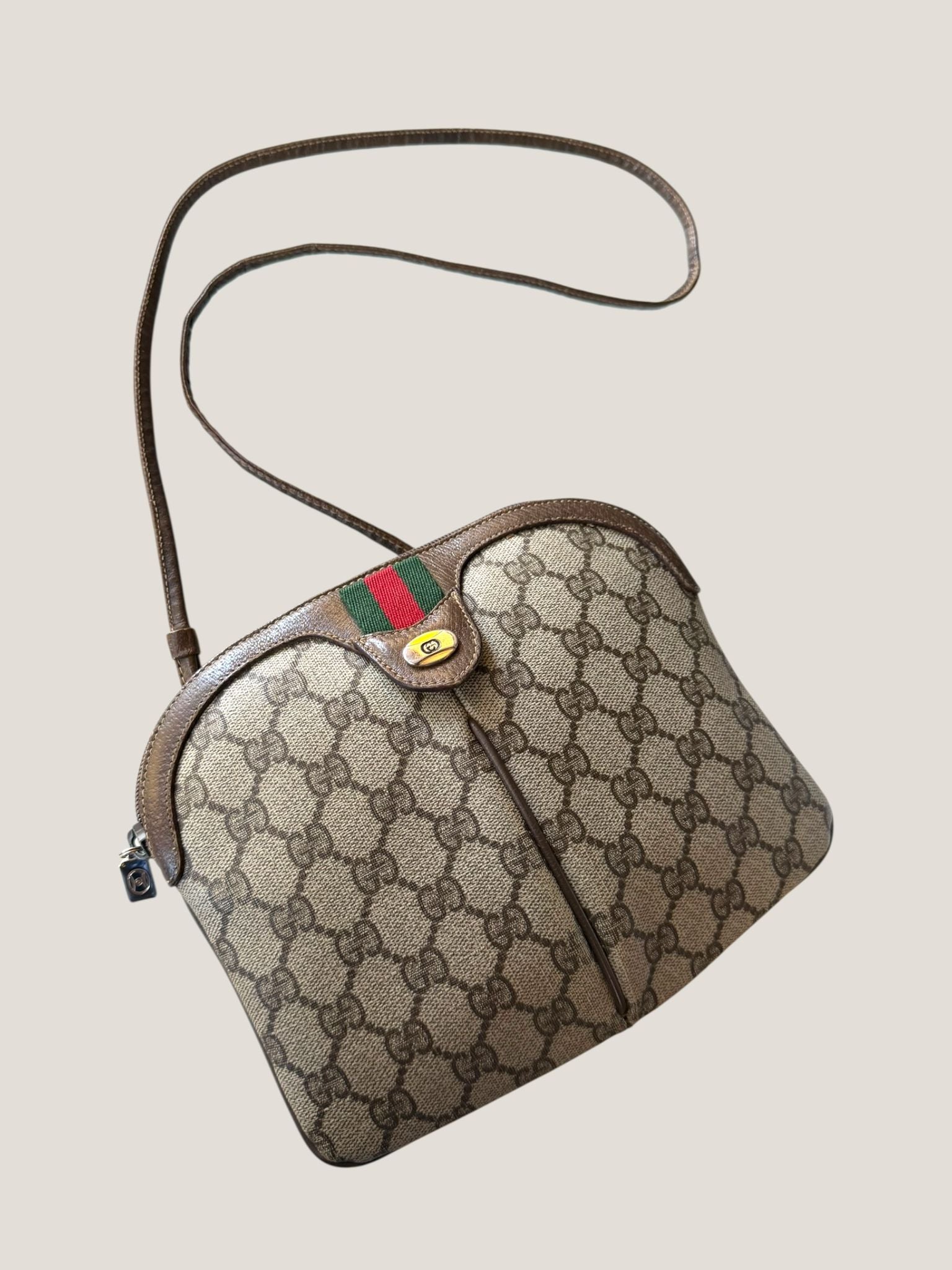 Gucci Web GG Supreme Crossbody