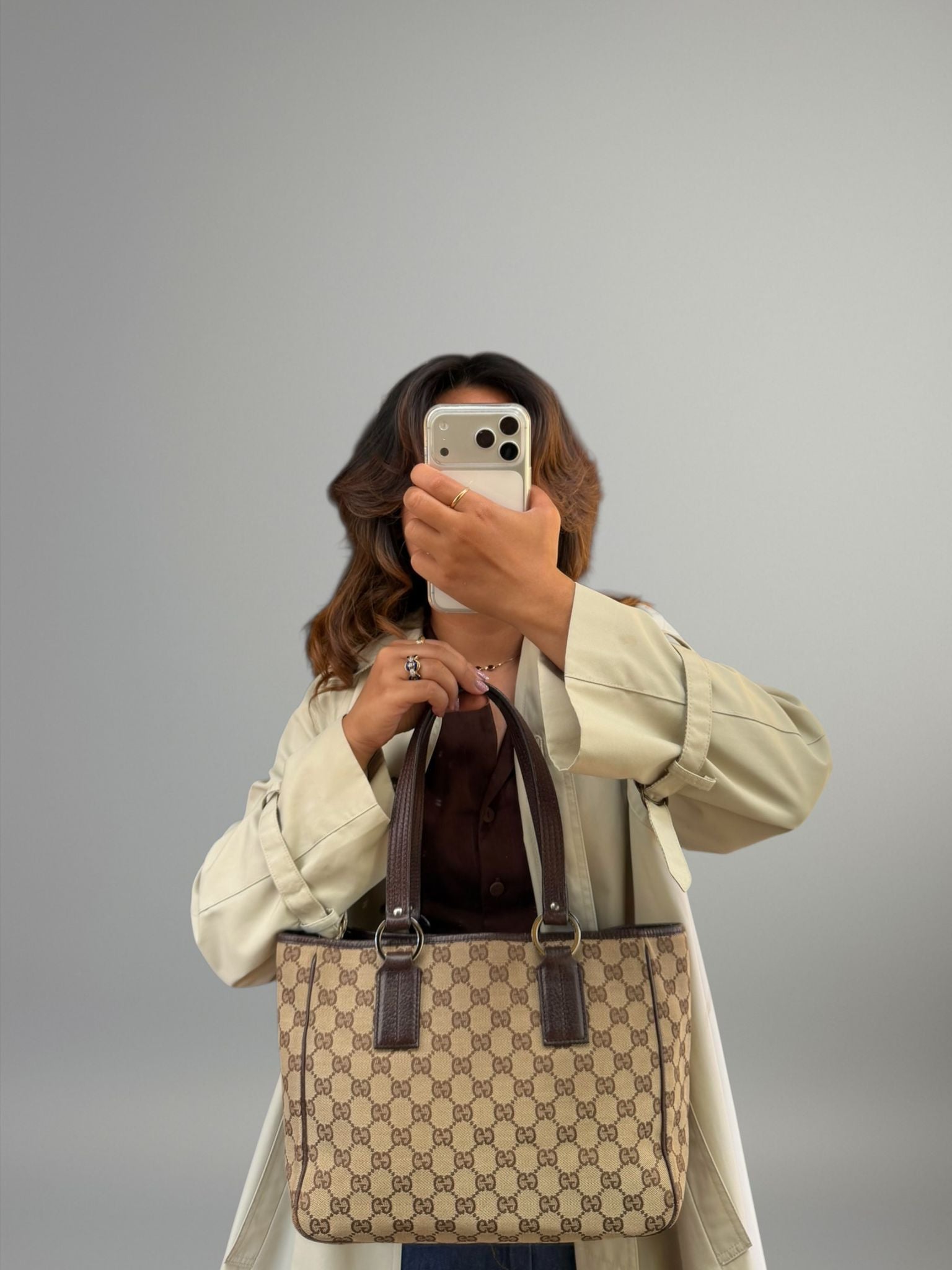 Gucci GG Canvas Tote