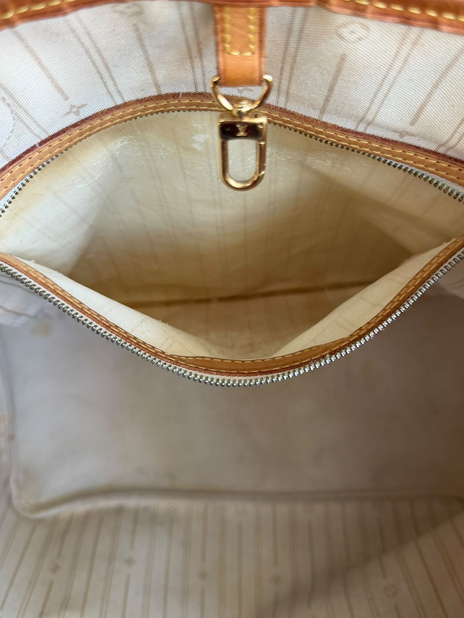 LV Neverfull GM Damier Azur