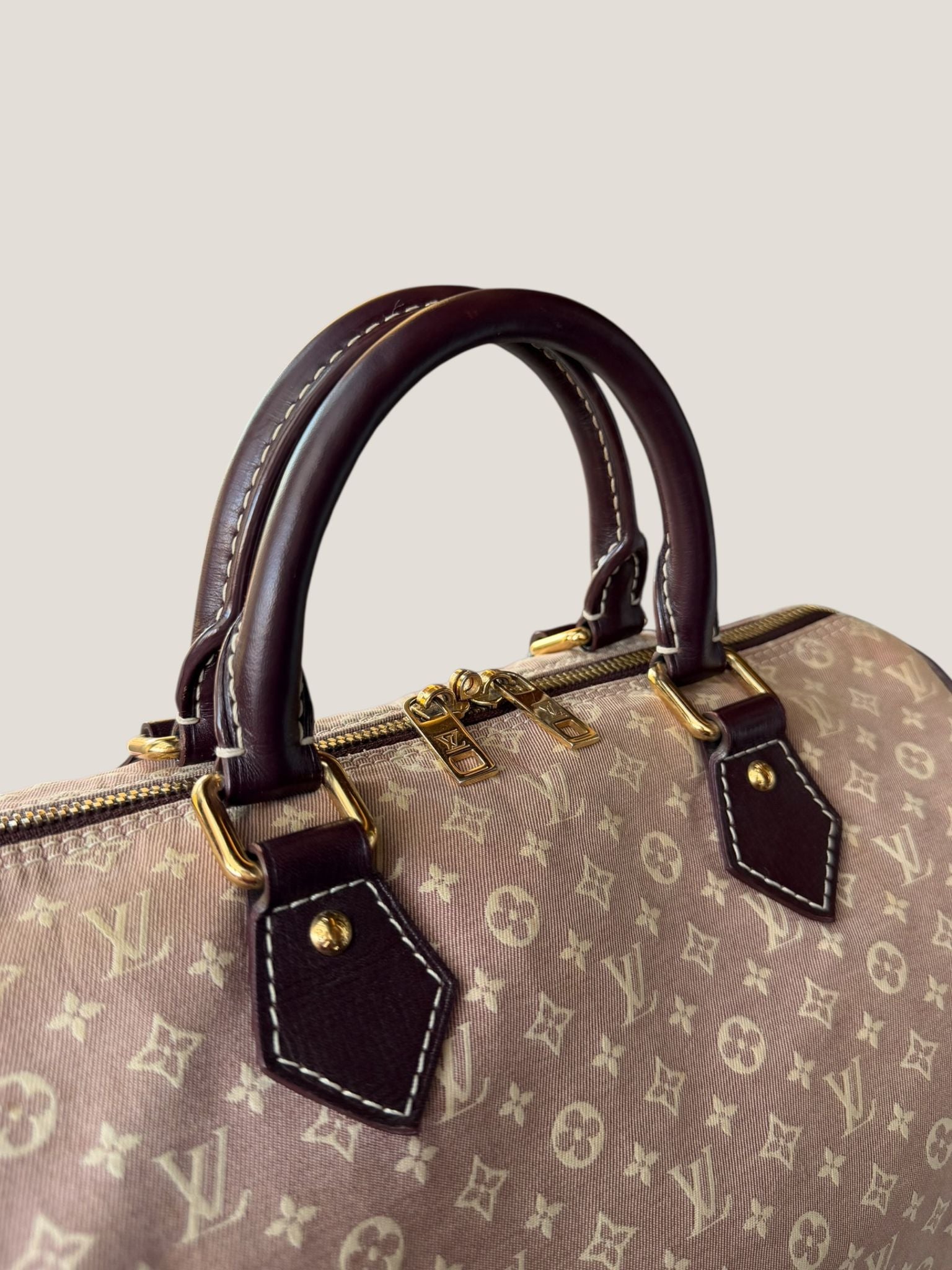 LV Speedy Mini Lin Idylle Rose