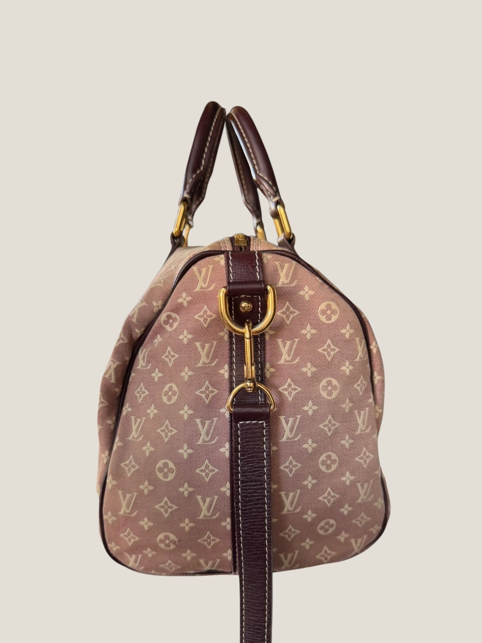 LV Speedy Mini Lin Idylle Rose
