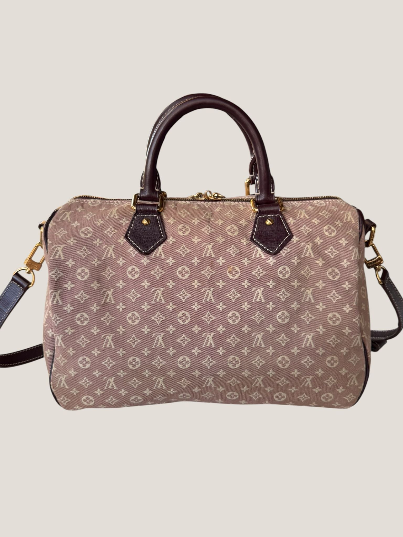 LV Speedy Mini Lin Idylle Rose