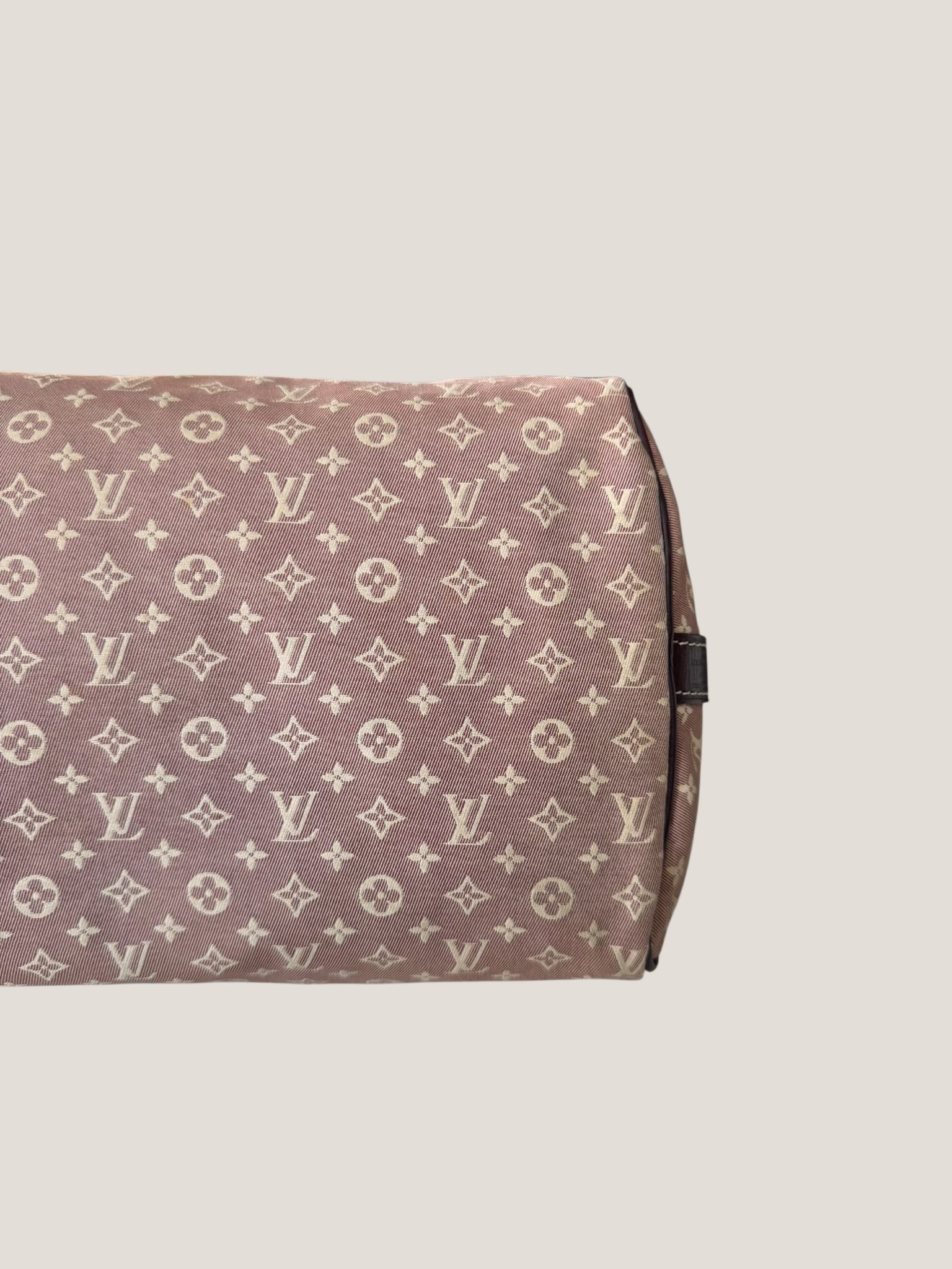 LV Speedy Mini Lin Idylle Rose