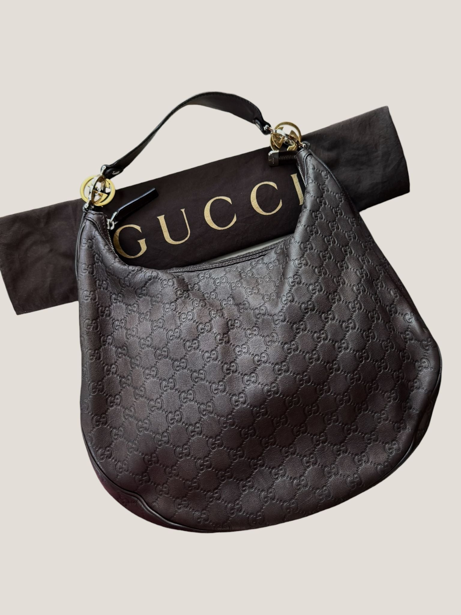 Gucci Guccissima Hobo Twins
