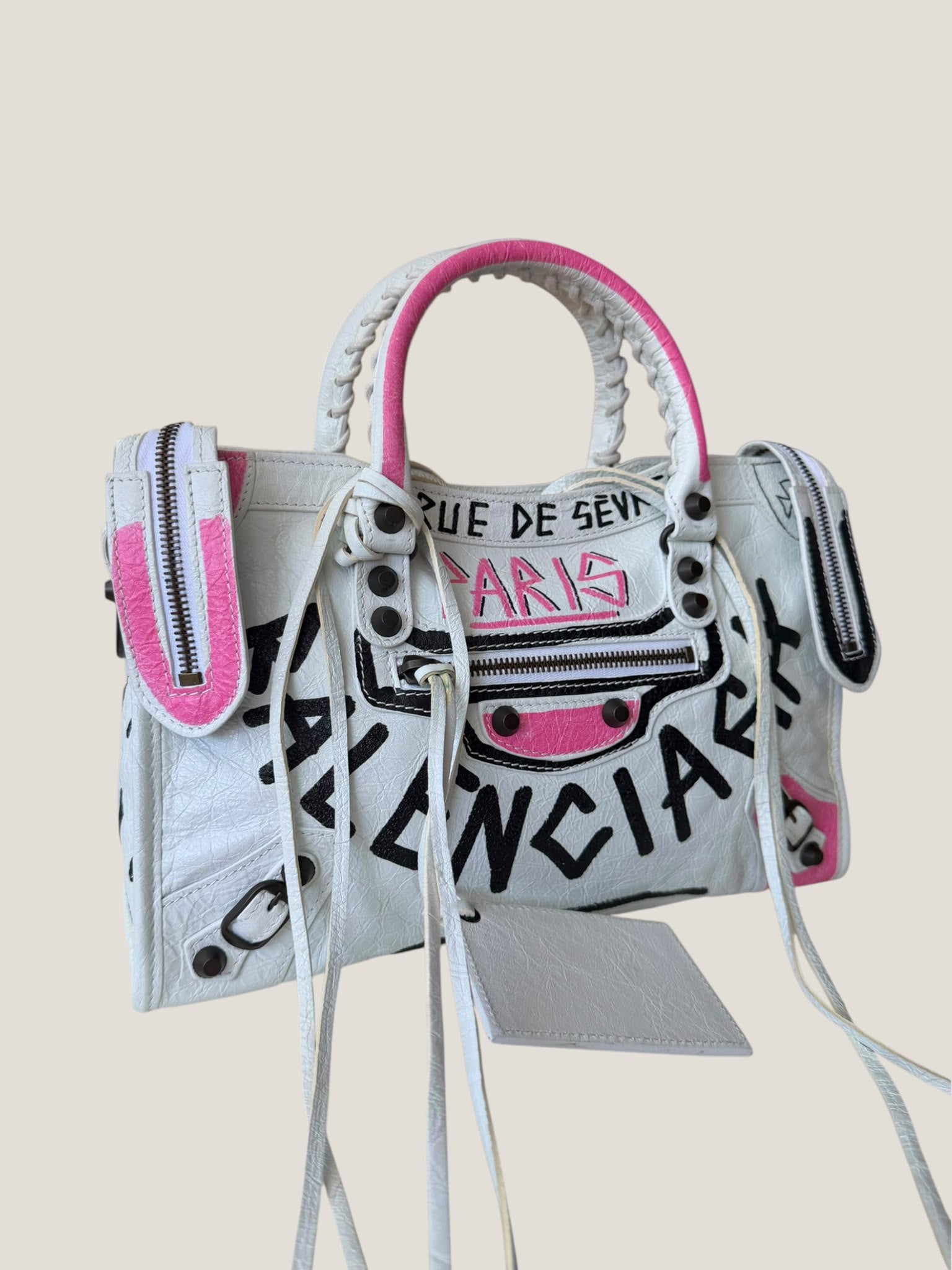 Balenciaga City Graffiti Small