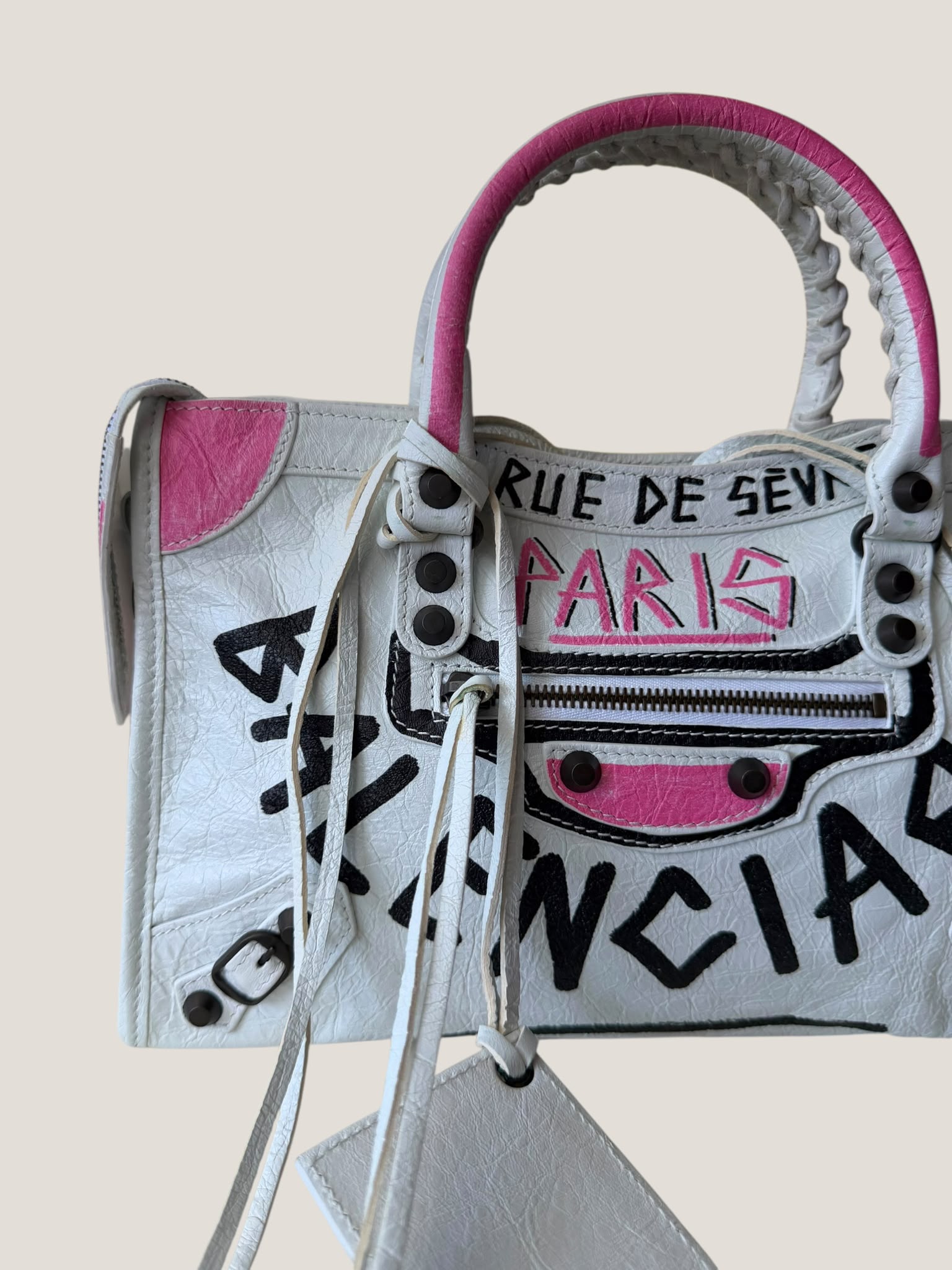 Balenciaga City Graffiti Small
