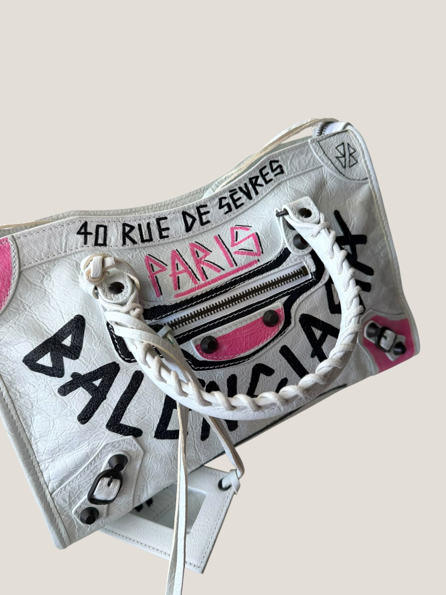 Balenciaga City Graffiti Small
