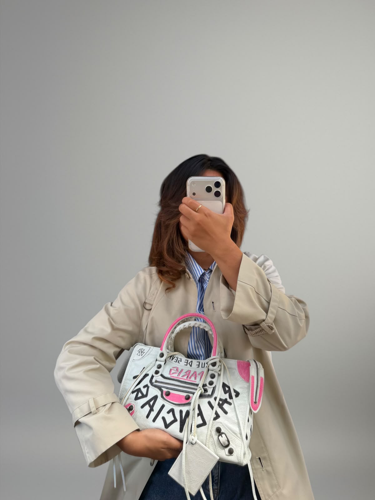 Balenciaga City Graffiti Small