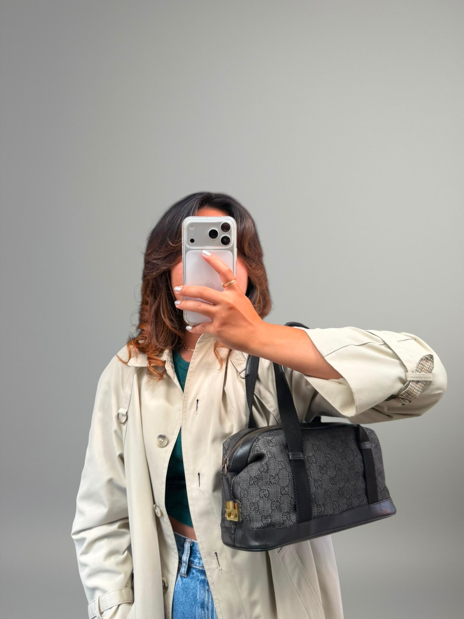 Gucci GG Canvas Boston