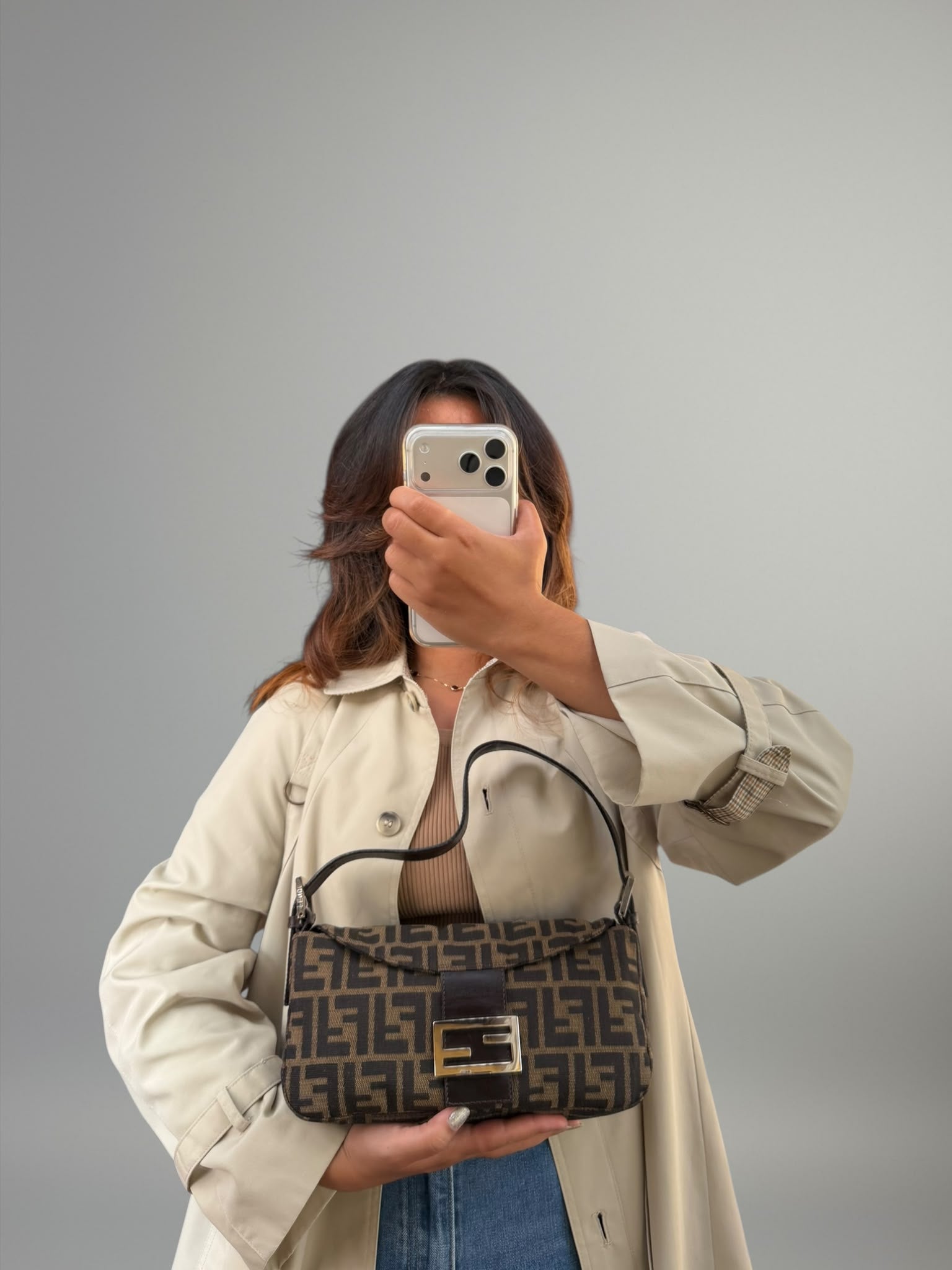Fendi Baguette Zucca