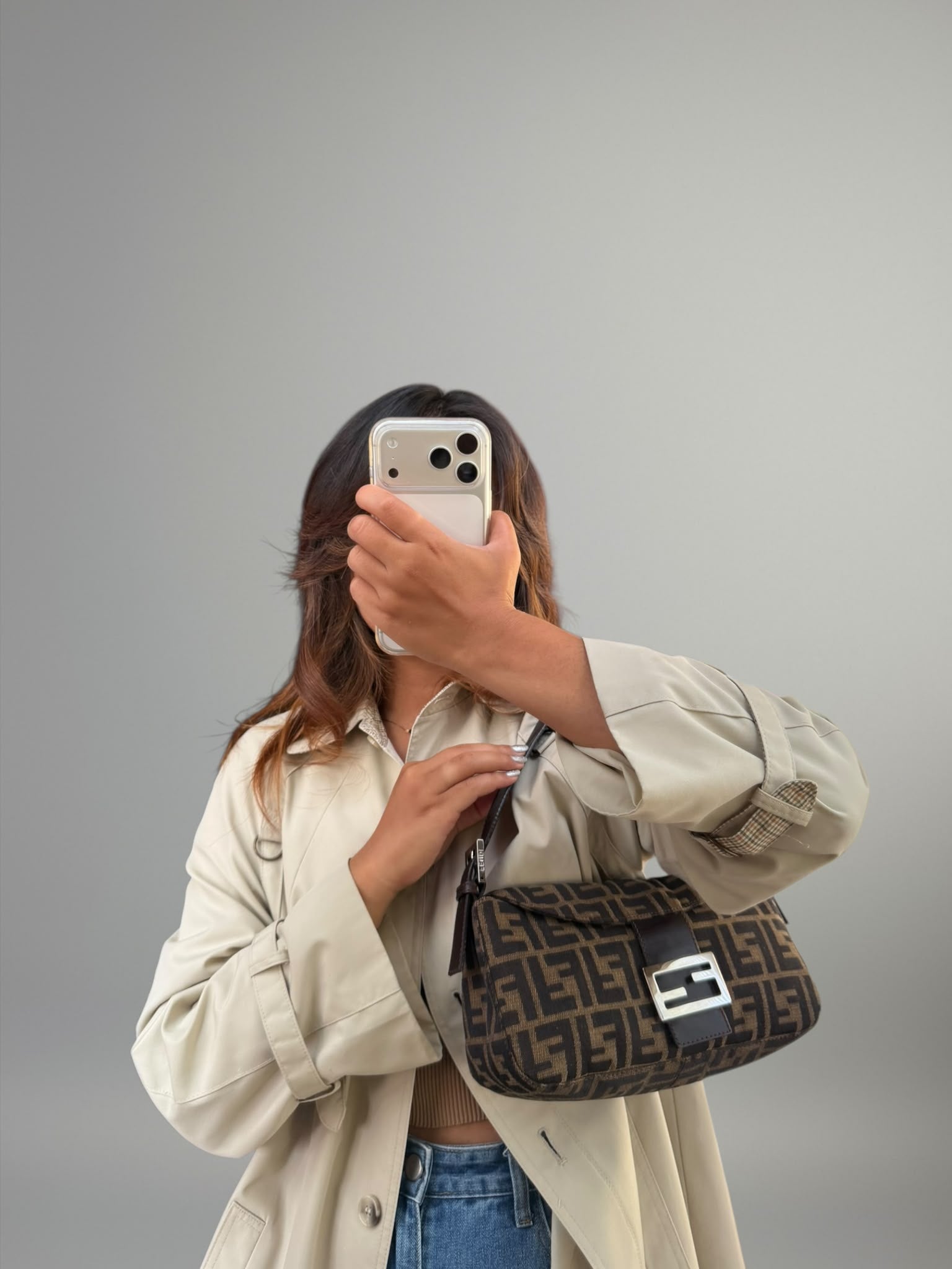 Fendi Baguette Zucca