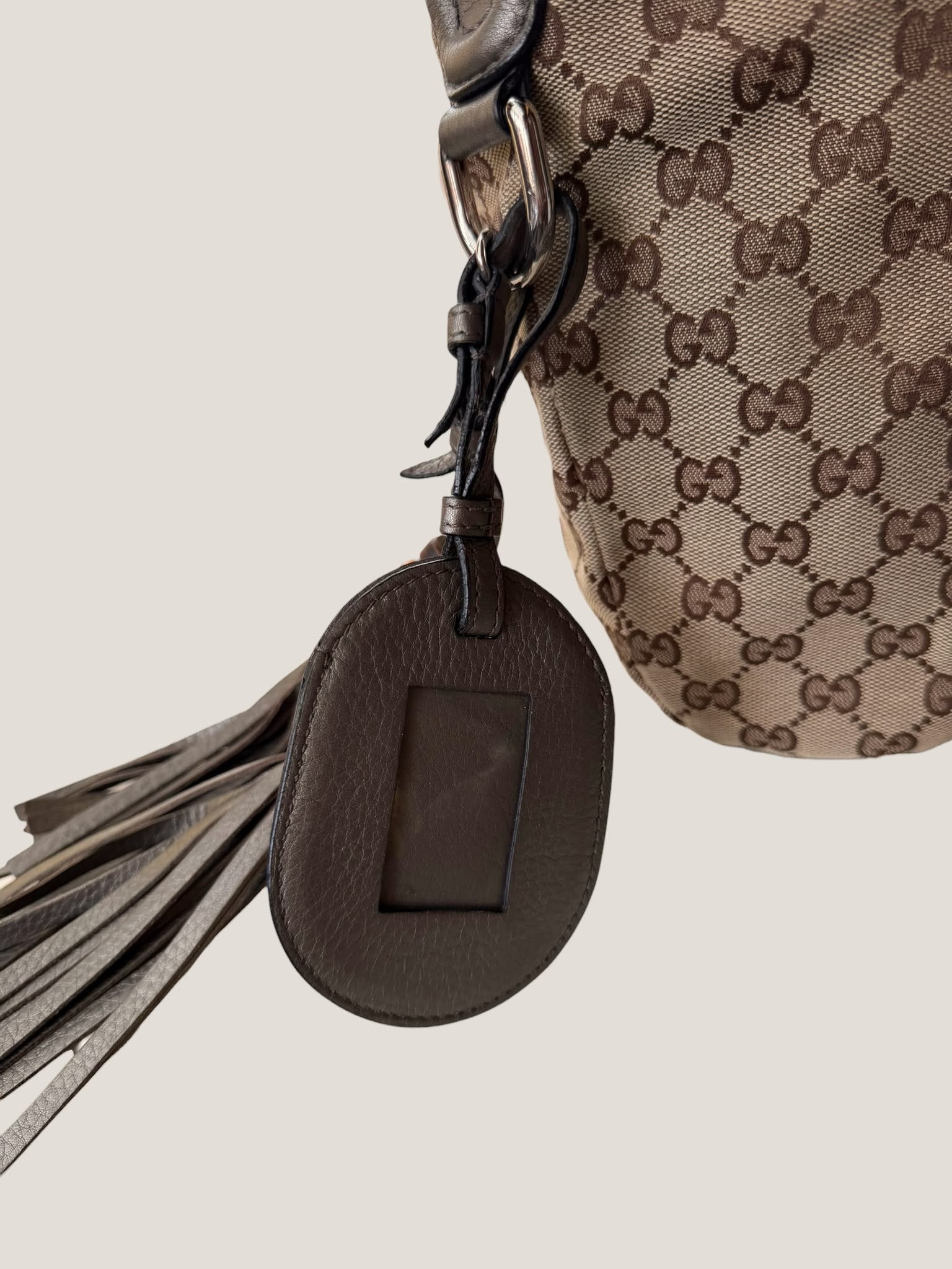 Gucci Metallic Techno Horsebit Hobo
