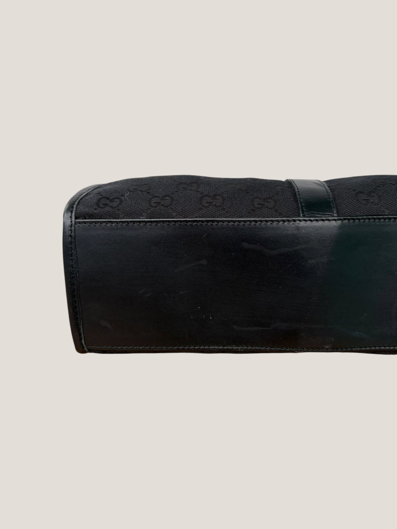 Gucci Jackie Bardot GG Canvas