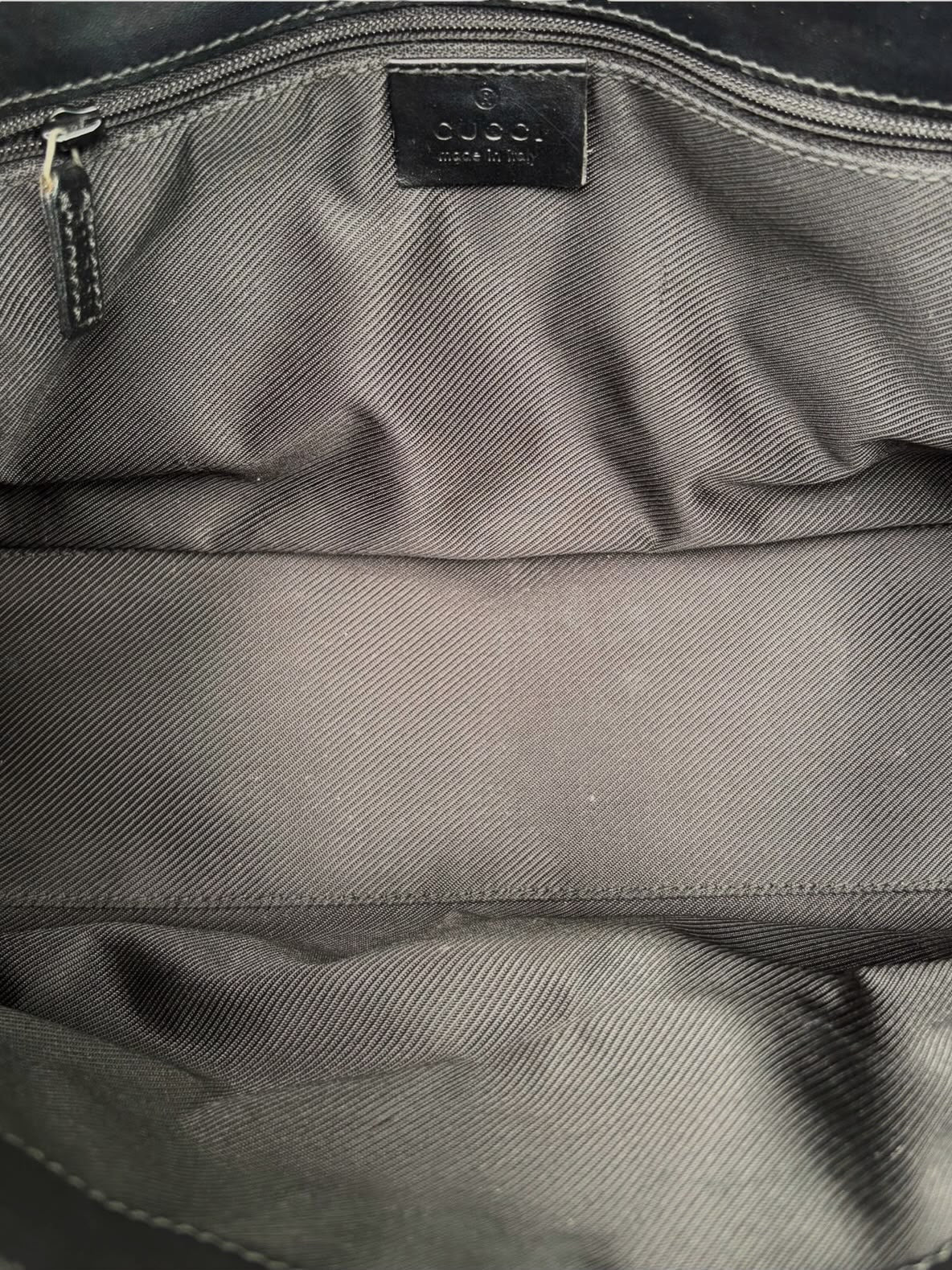 Gucci Jackie Bardot GG Canvas