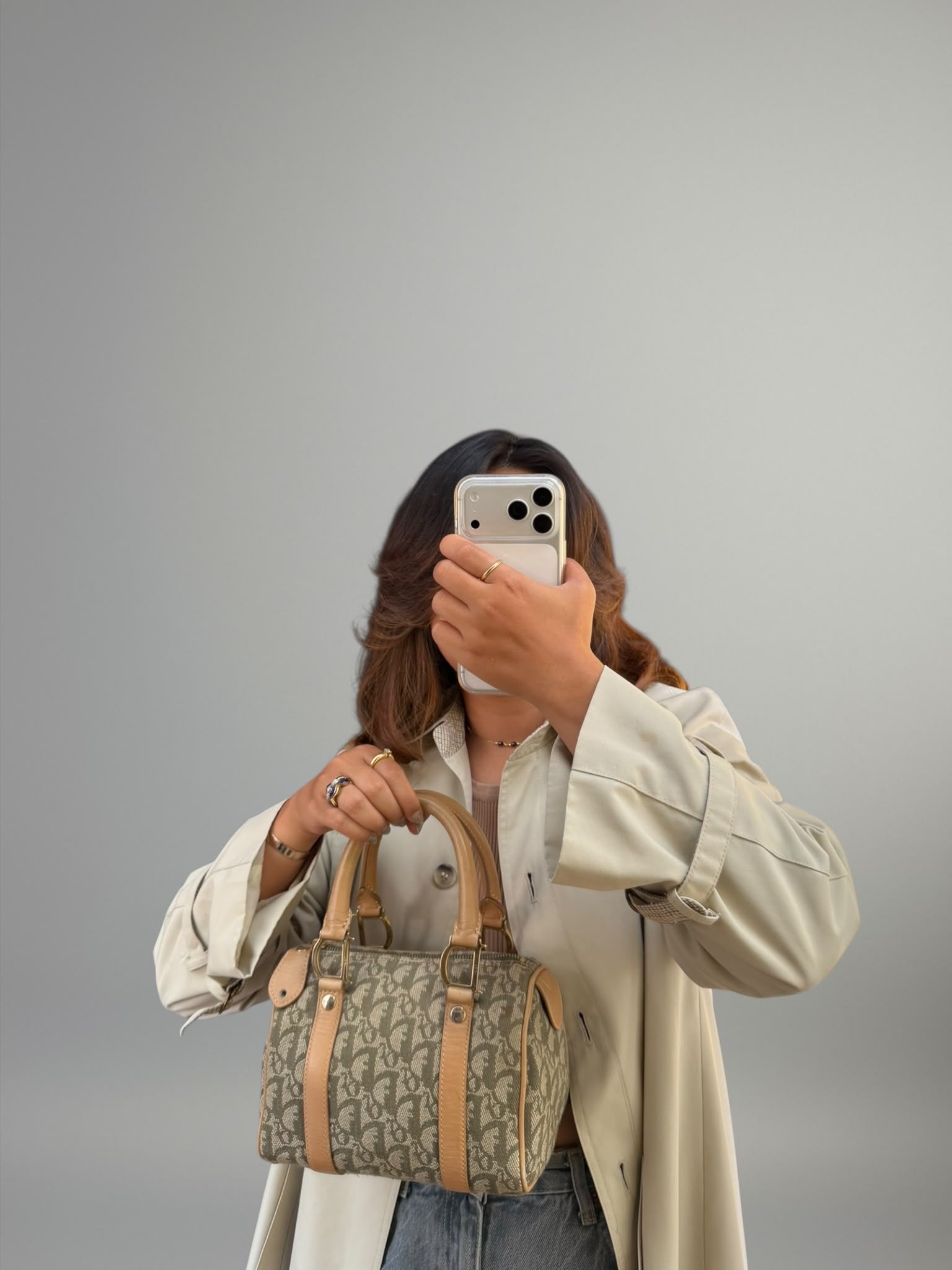 Christian Dior Mini Boston Bag