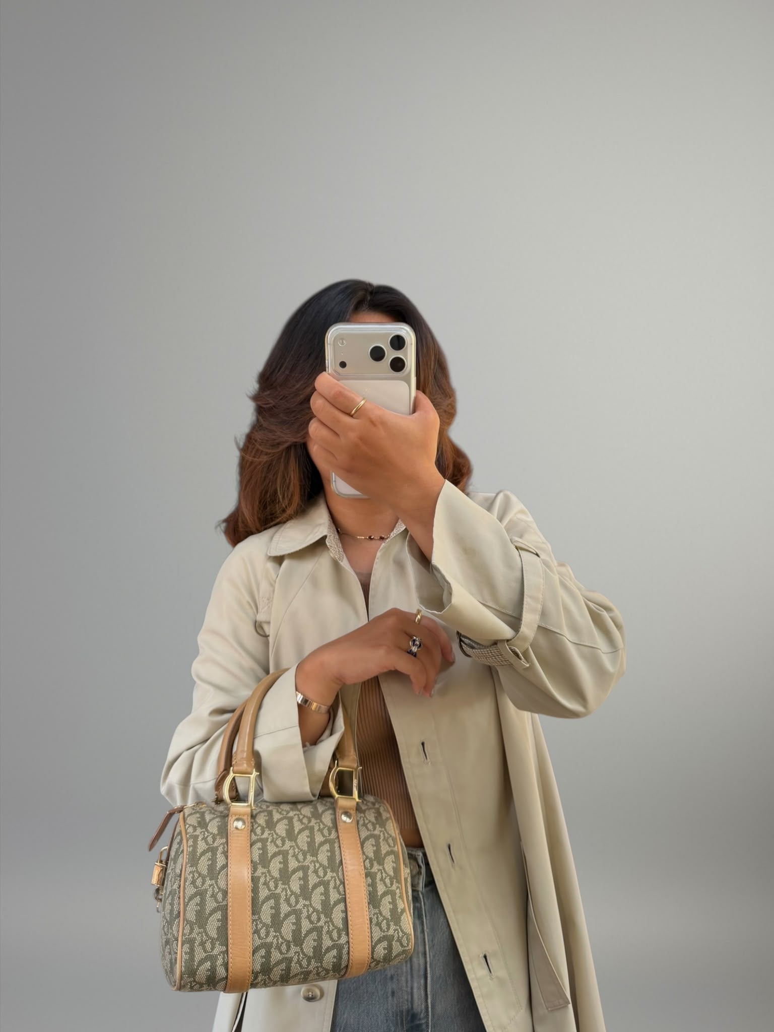 Christian Dior Mini Boston Bag