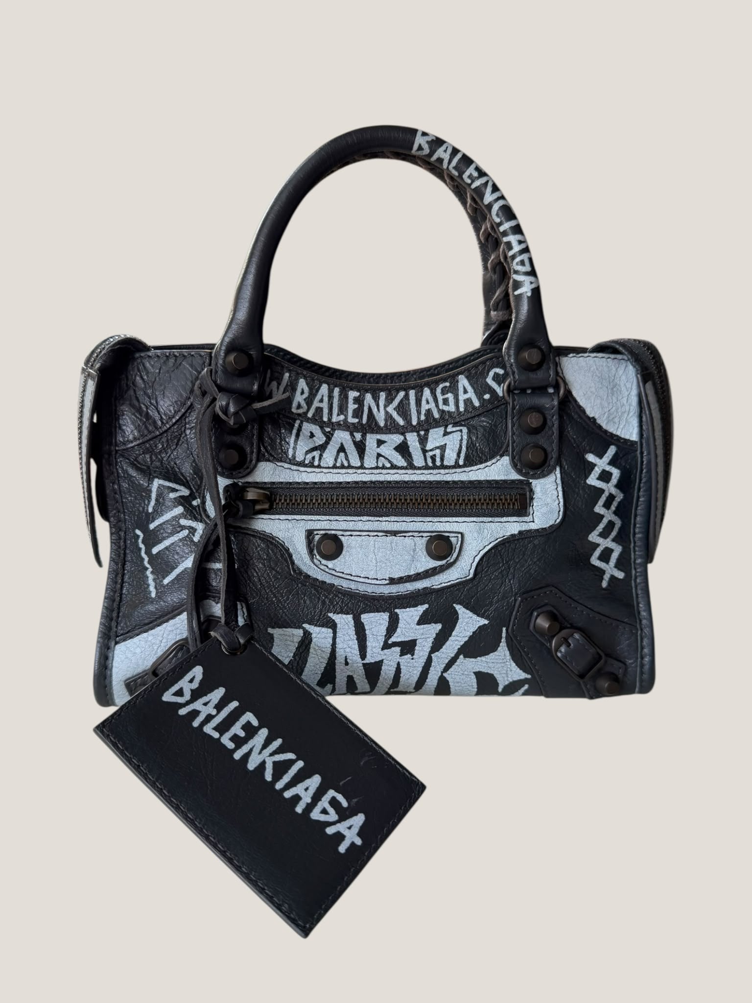 Balenciaga City Graffiti mini