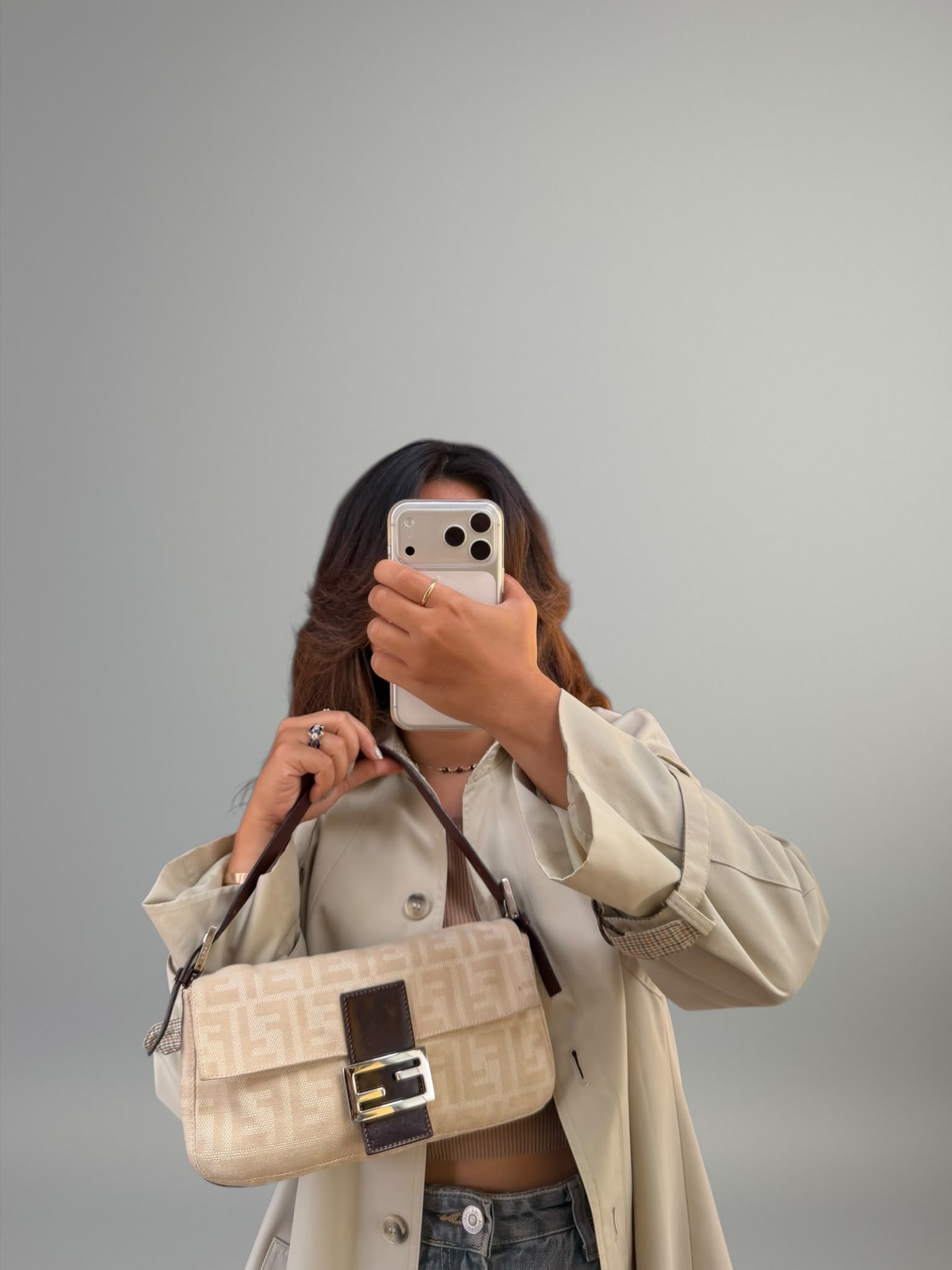 Fendi Baguette Zucca