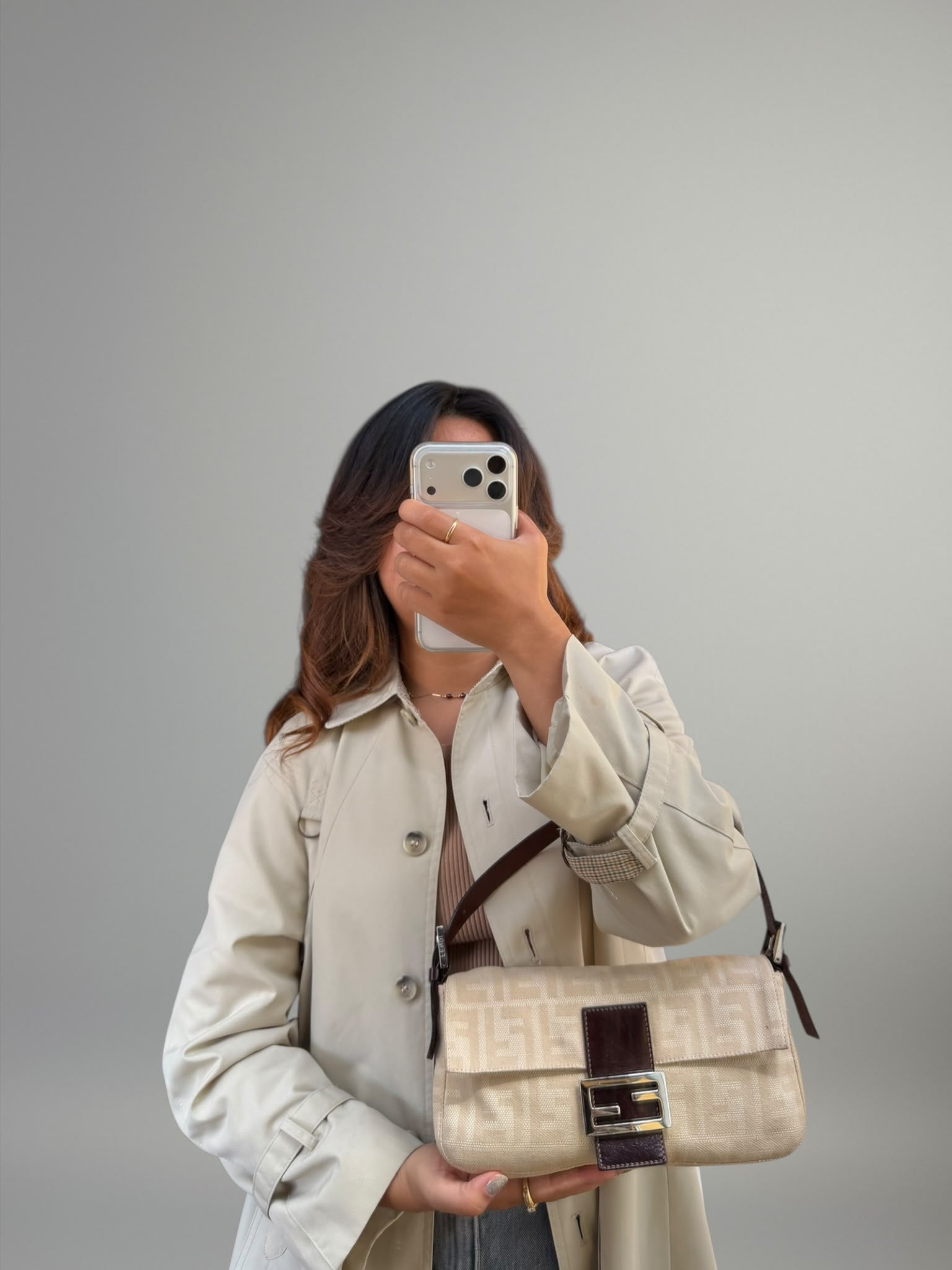 Fendi Baguette Zucca