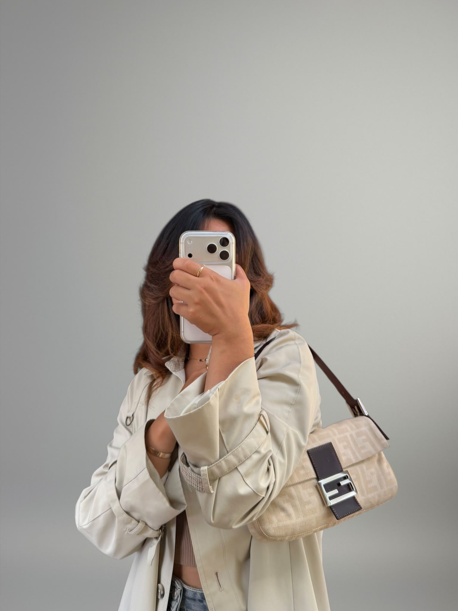Fendi Baguette Zucca