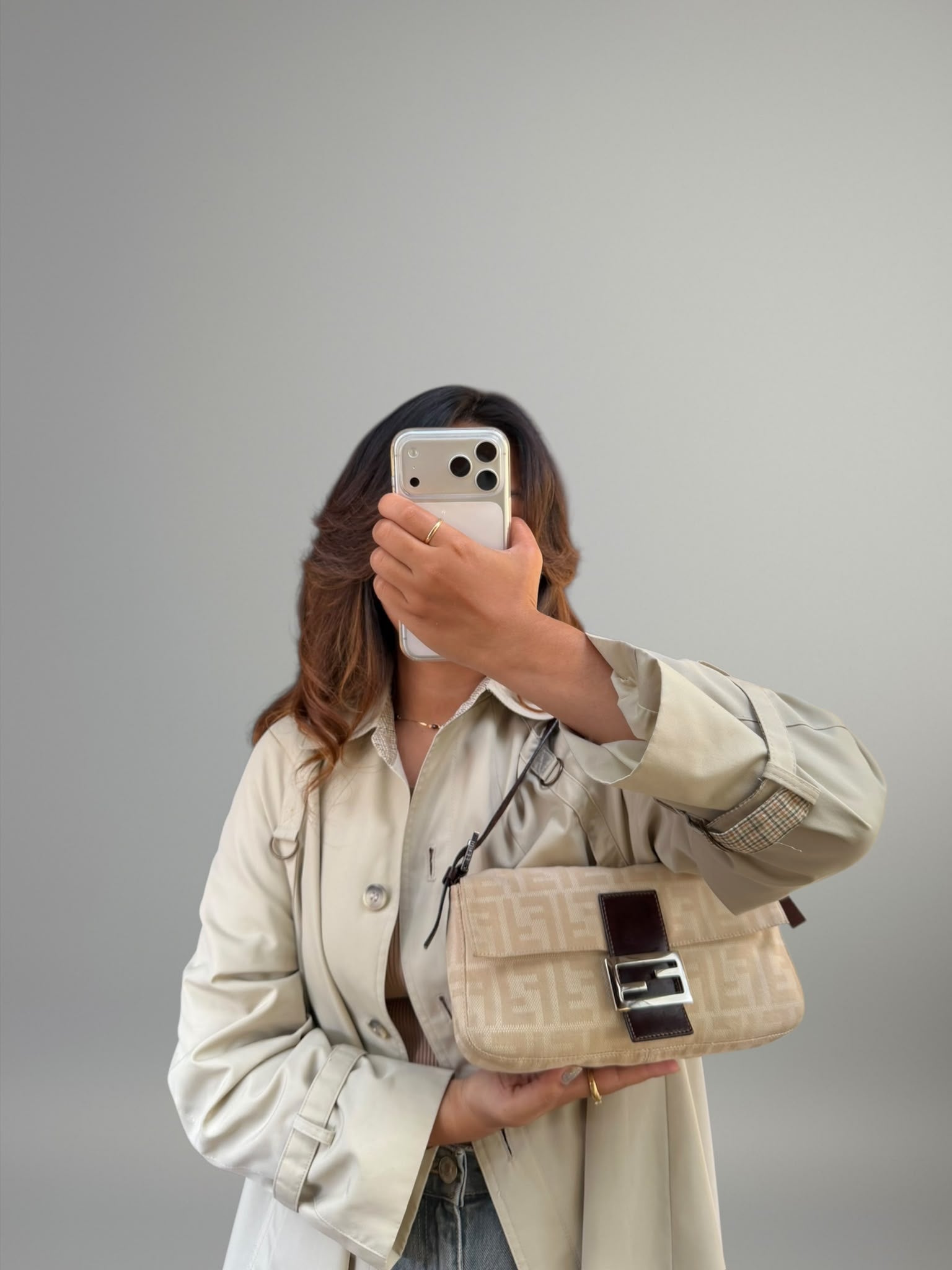 Fendi Baguette Zucca