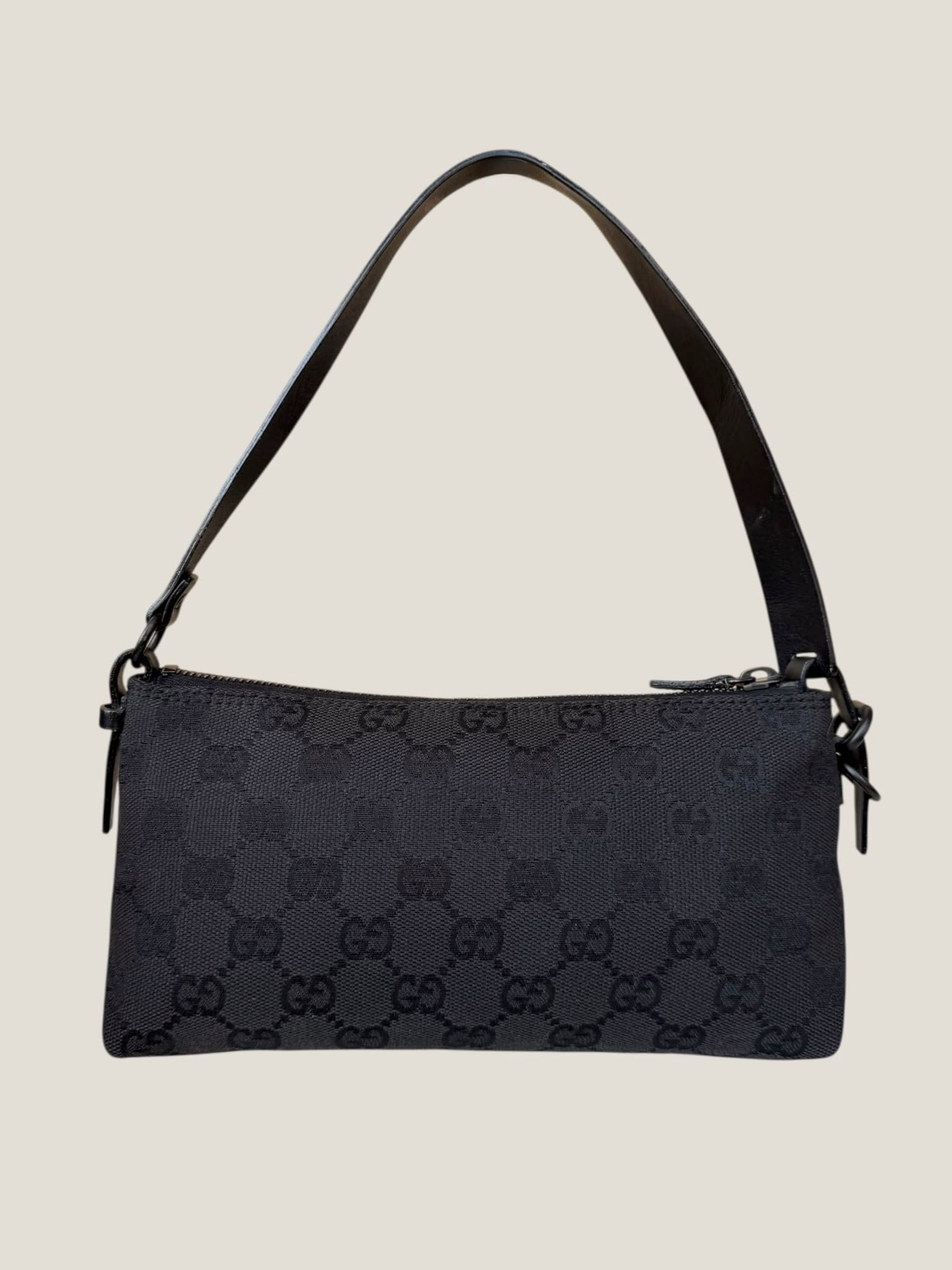 Gucci GG Canvas Pochette Nera
