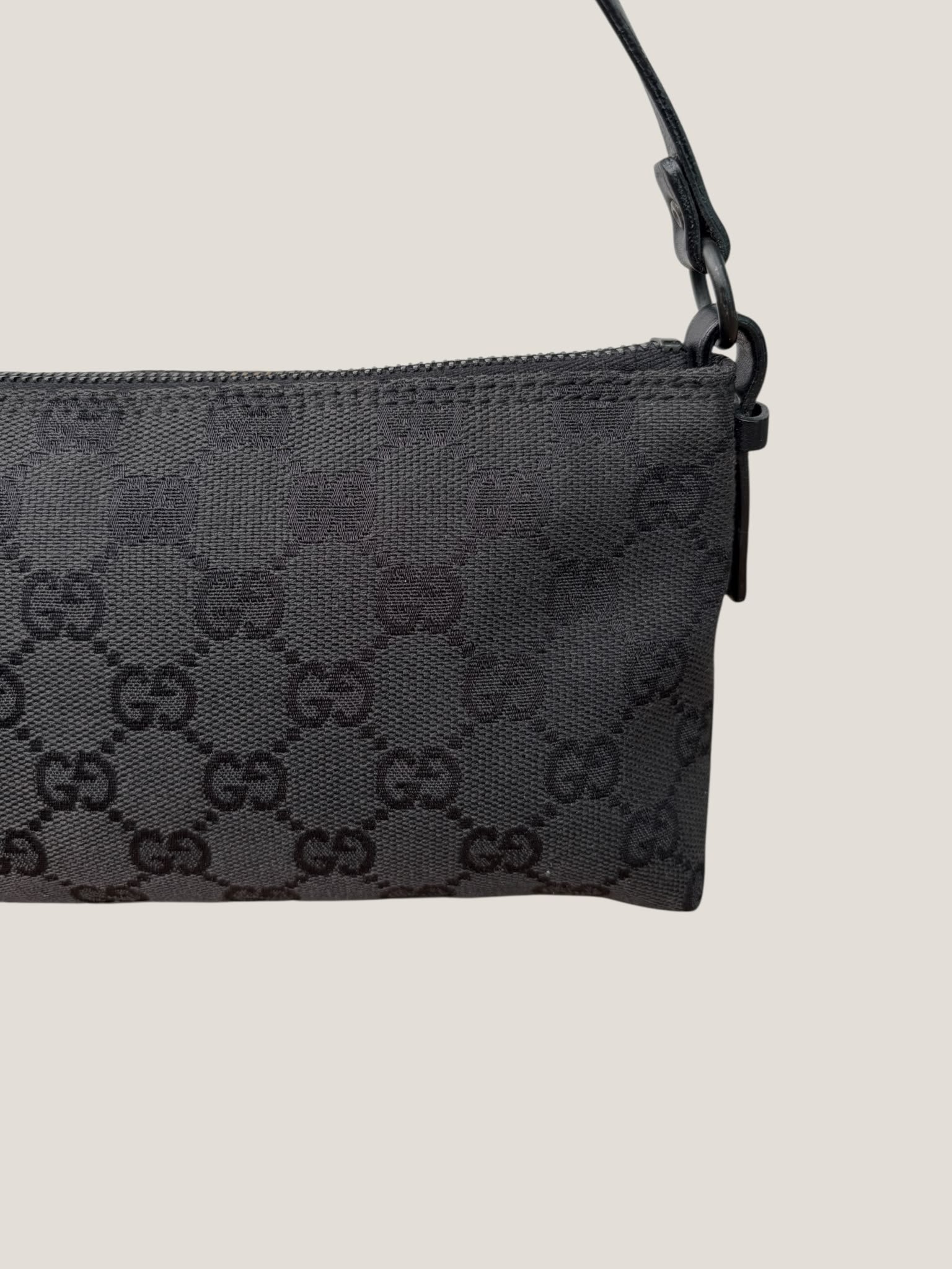 Gucci GG Canvas Pochette Nera