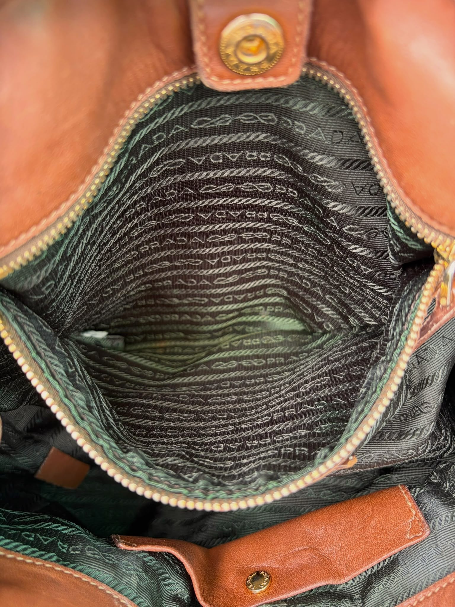 Prada Nappa Antique Tote