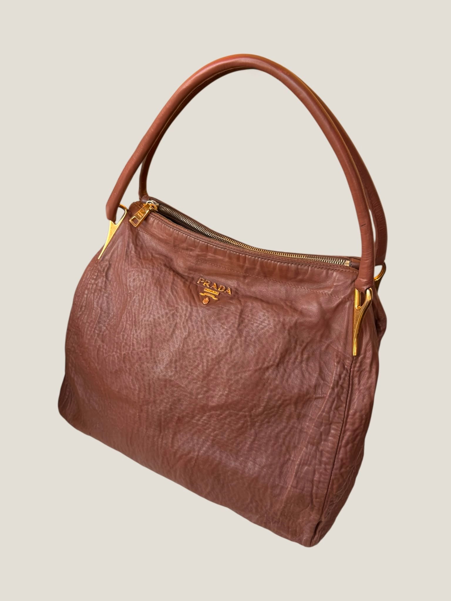 Prada Nappa Antique Tote