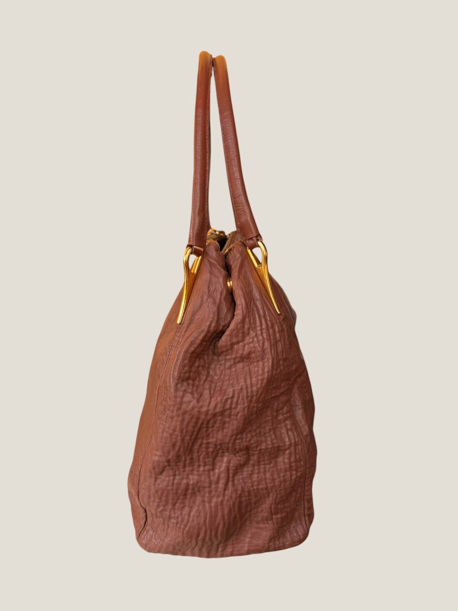 Prada Nappa Antique Tote