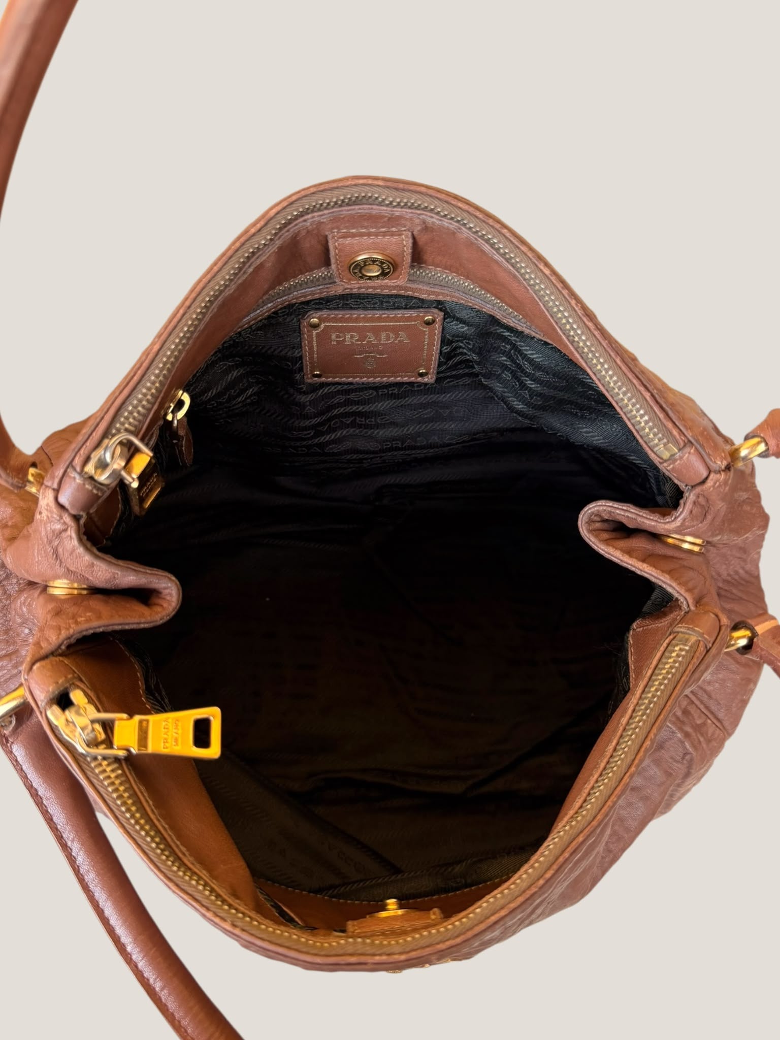 Prada Nappa Antique Tote