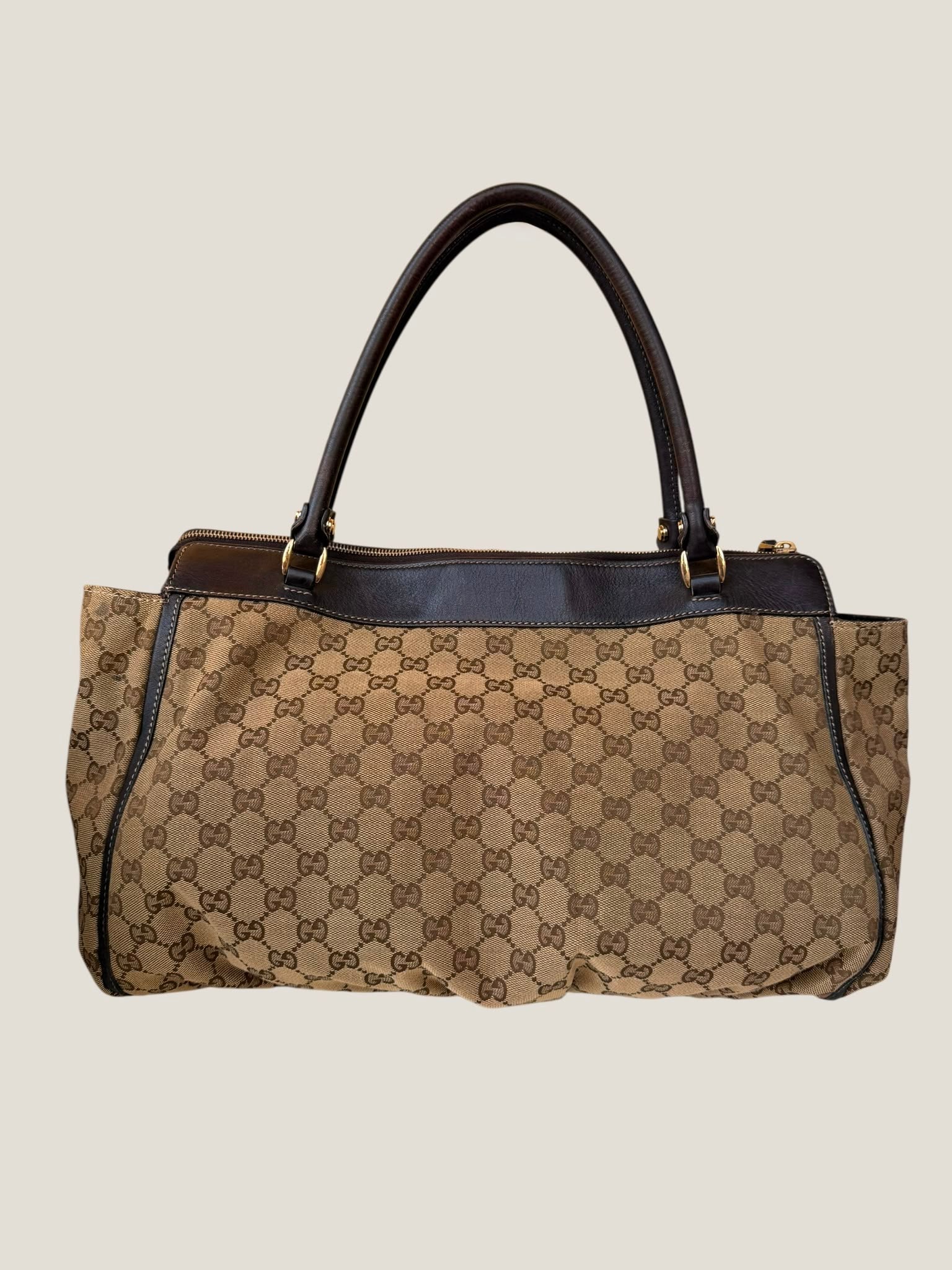 Gucci Abbey D-Ring GG Canvas Tote