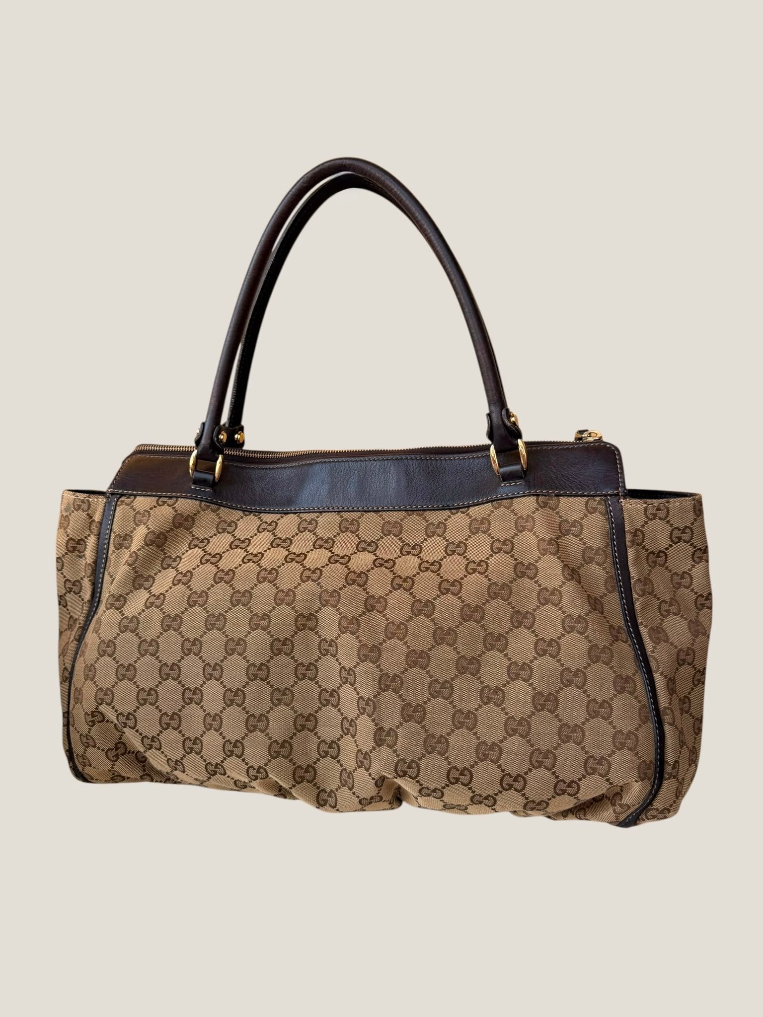 Gucci Abbey D-Ring GG Canvas Tote