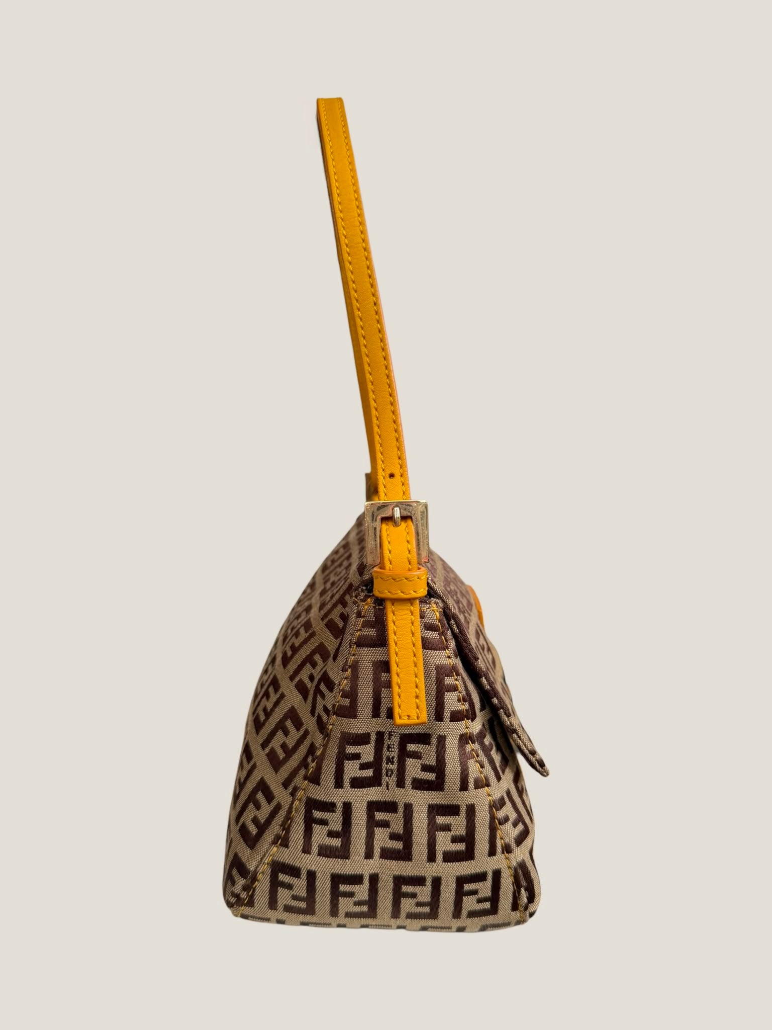 Fendi Zucchino Mini Baguette