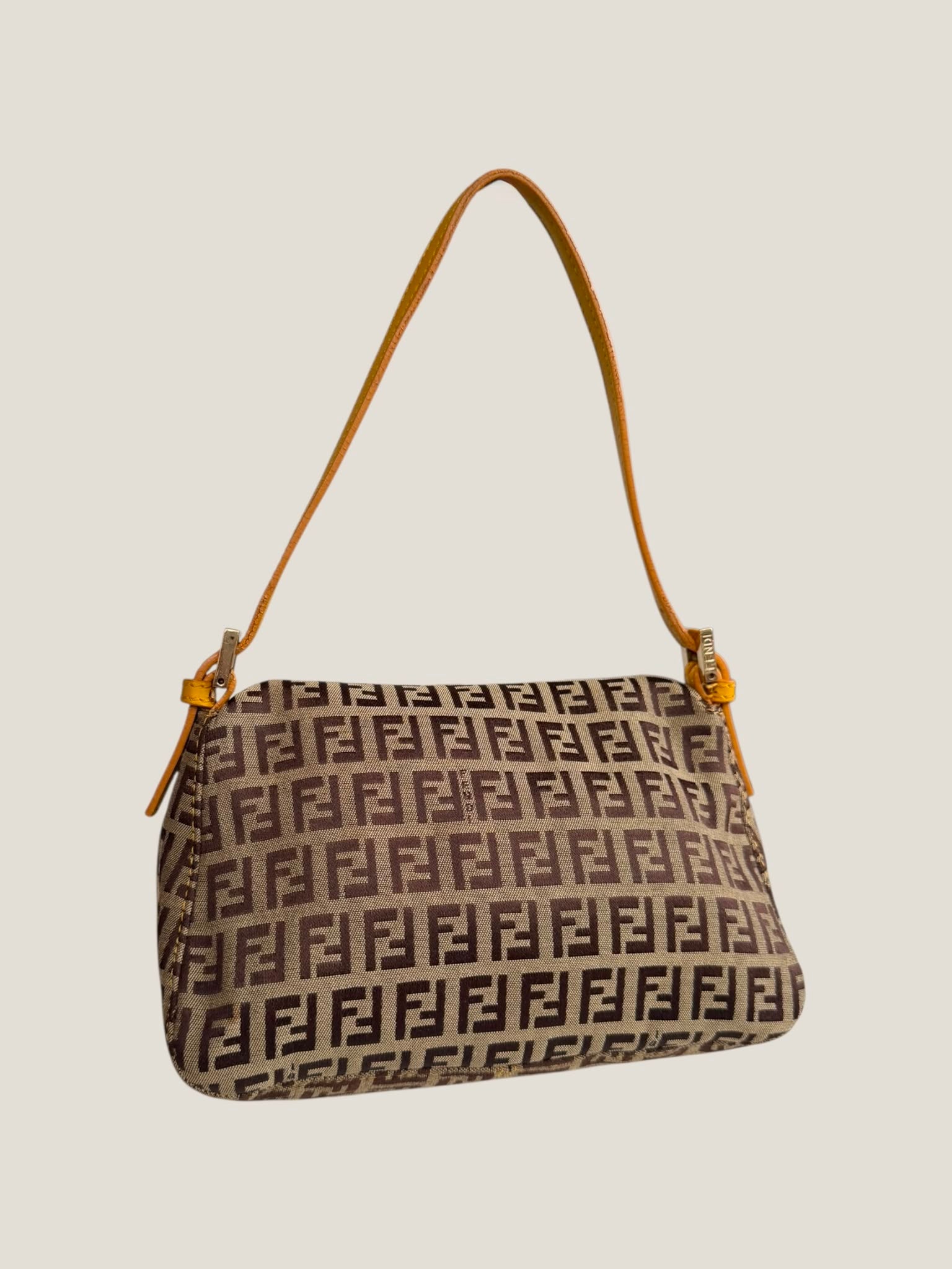 Fendi Zucchino Mini Baguette