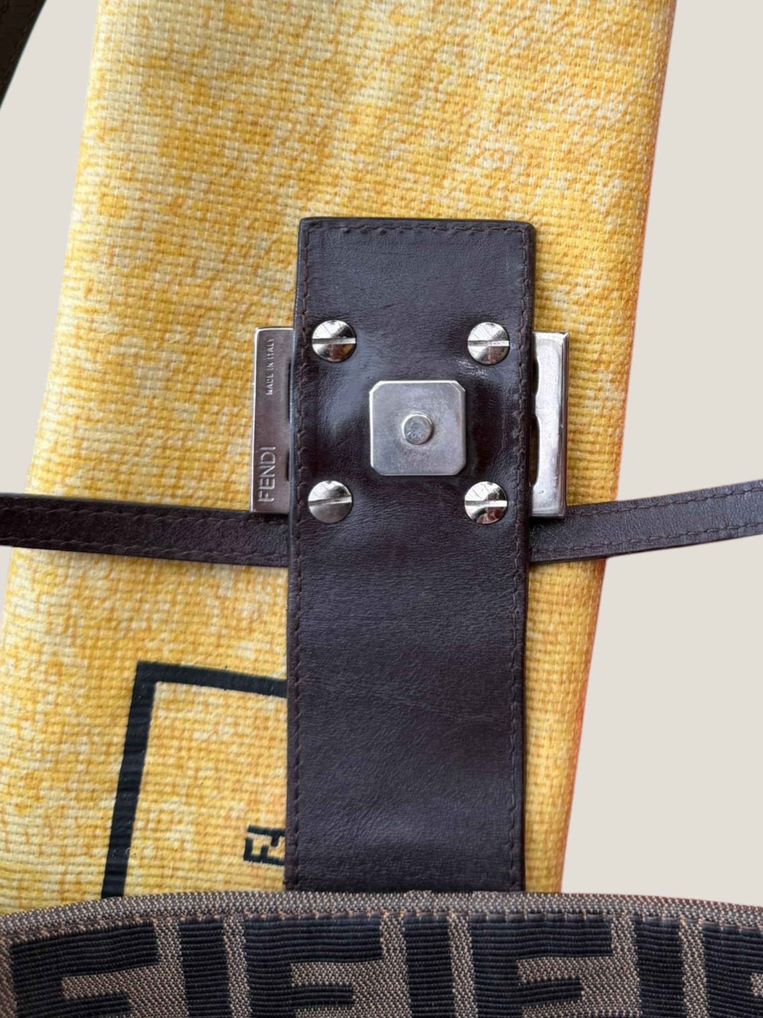 Fendi Baguette Zucca Tote